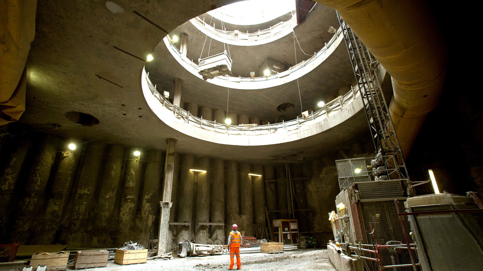 Backdrop for The Fifteen Billion Pound Railway