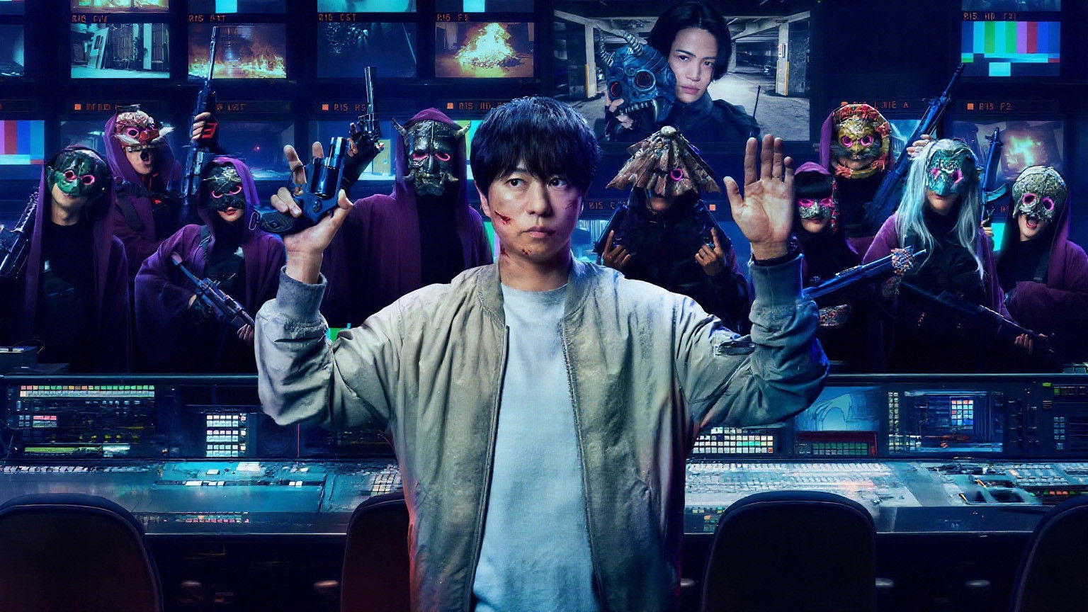 Backdrop for Hoso Kyoku Senkyo