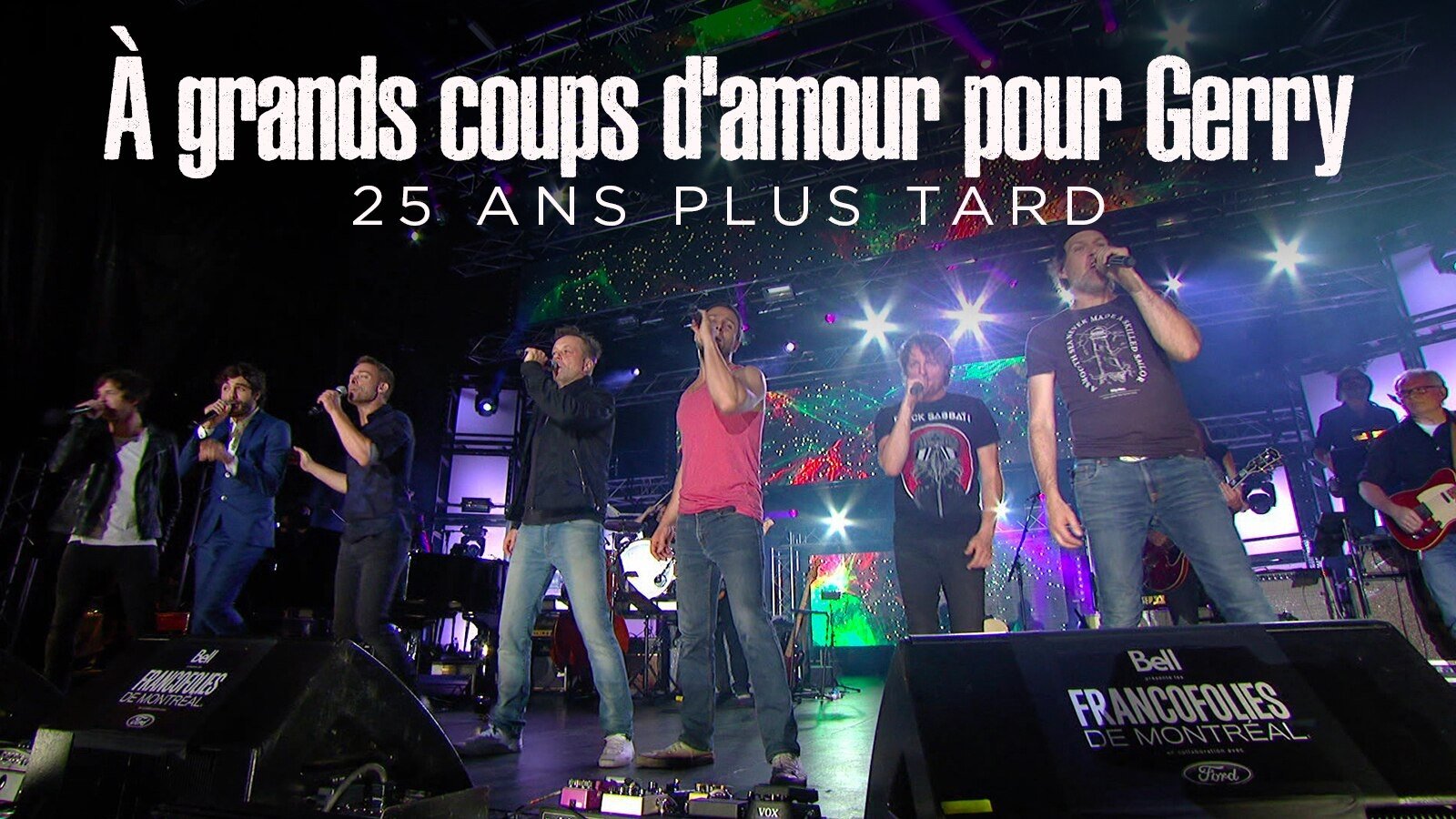 Backdrop for À grands coups d’amour pour Gerry : 25 ans plus tard