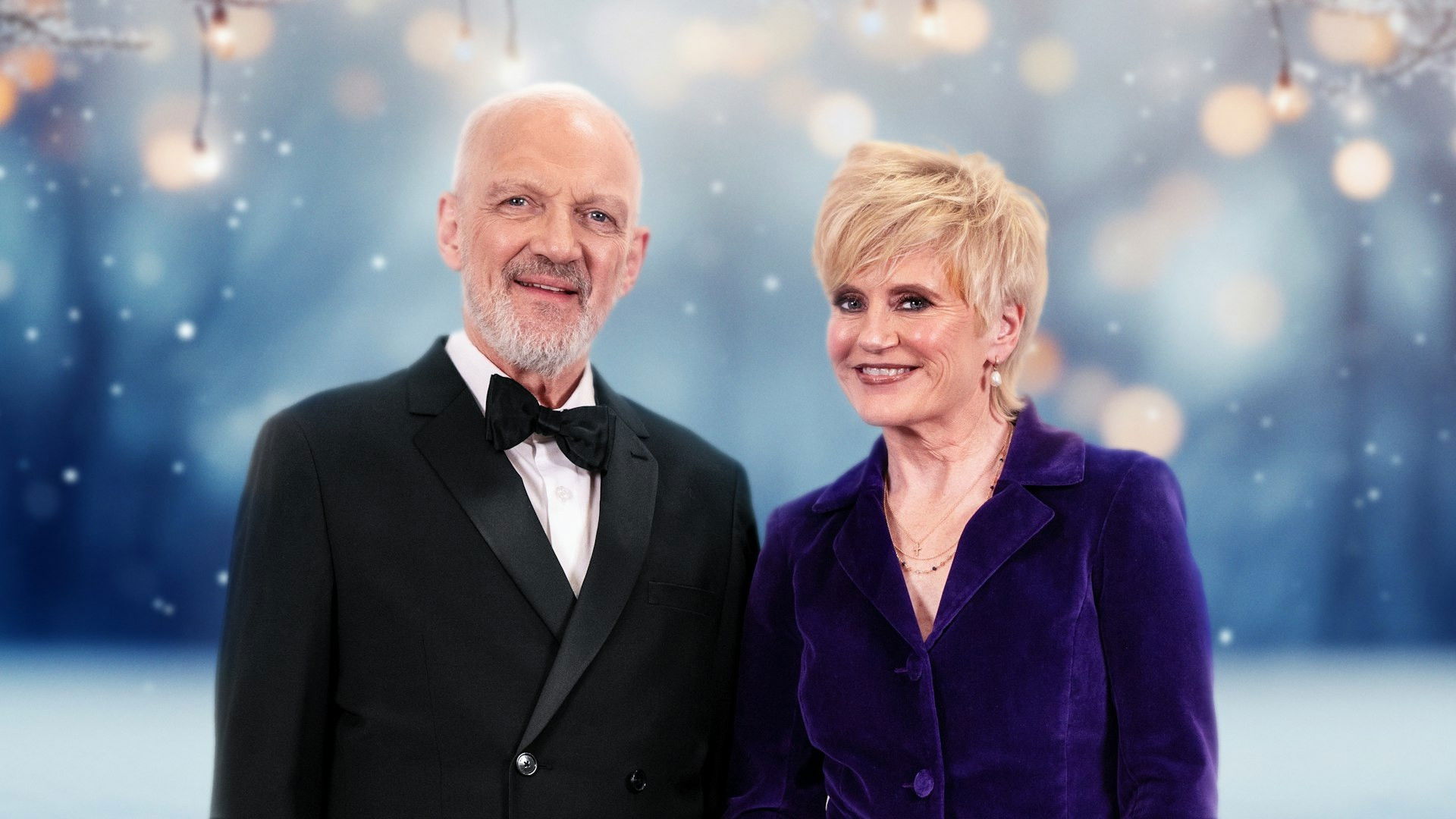 Backdrop for Trine Gadebergs Juleshow