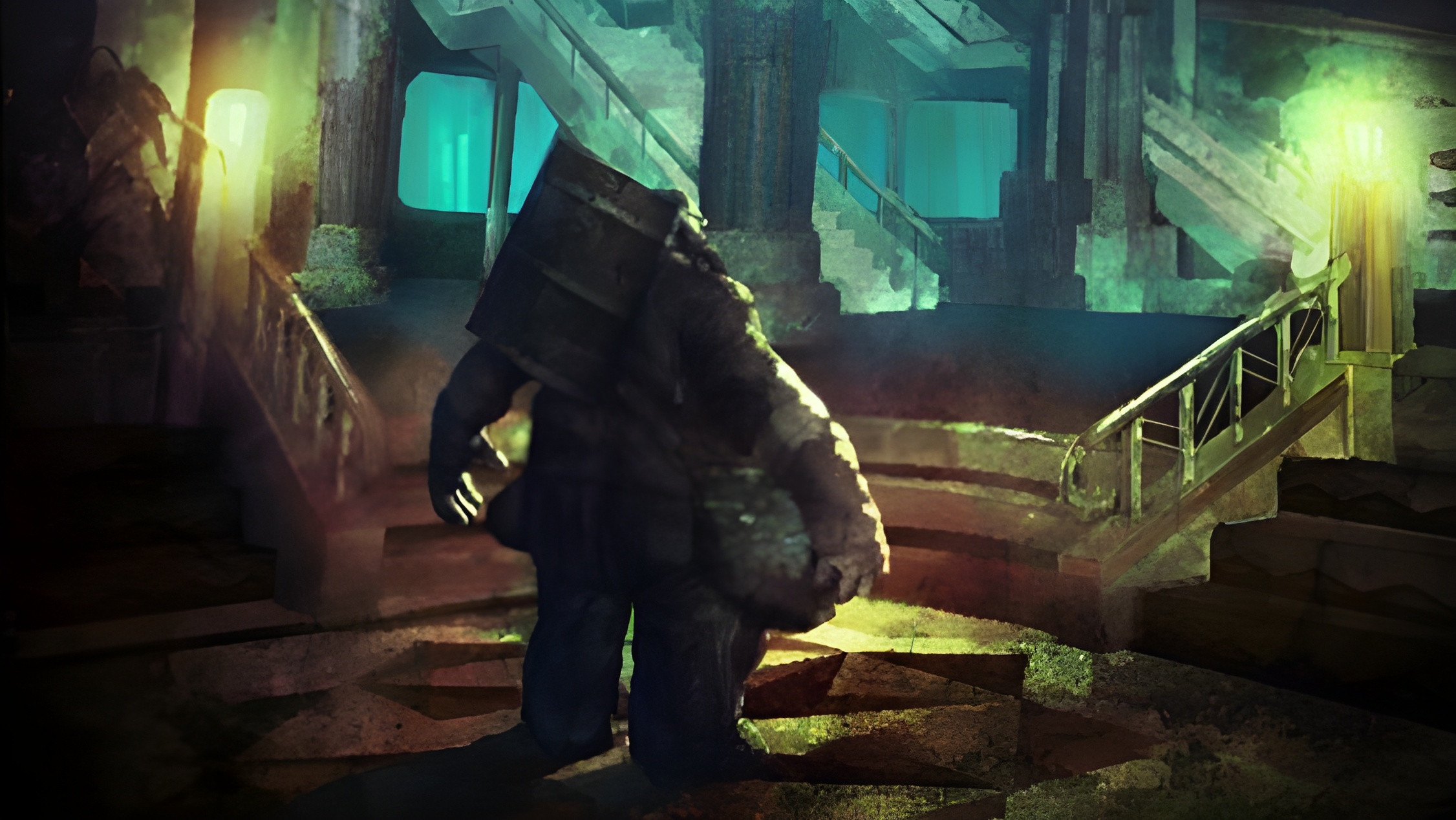 Backdrop for Imagining Bioshock: Making Rapture Real