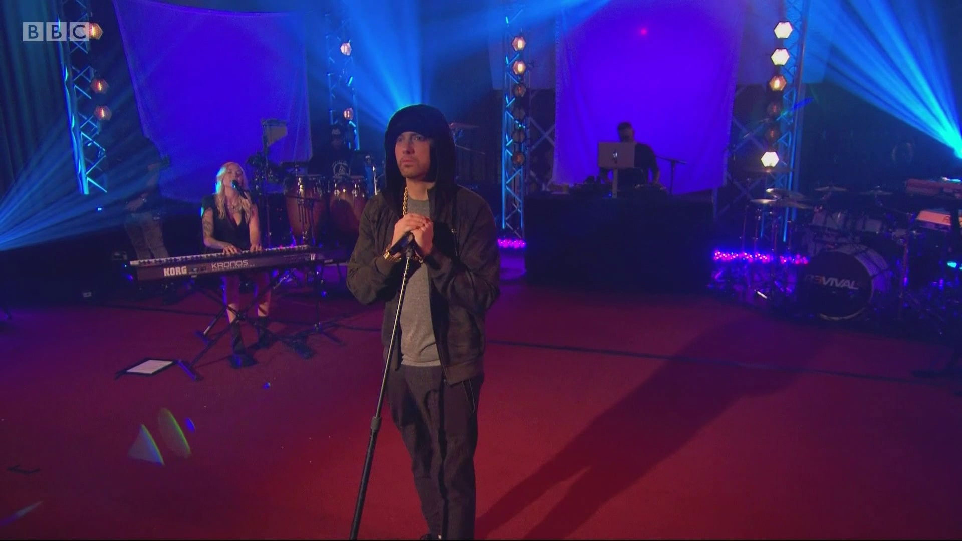 Backdrop for Eminem - BBC Radio 1 Live