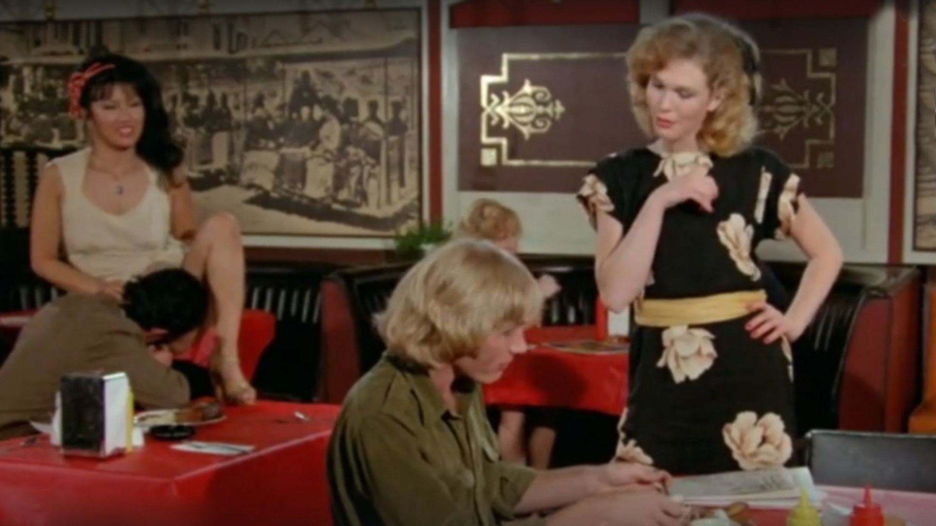 Backdrop for Mai Lin vs. Serena