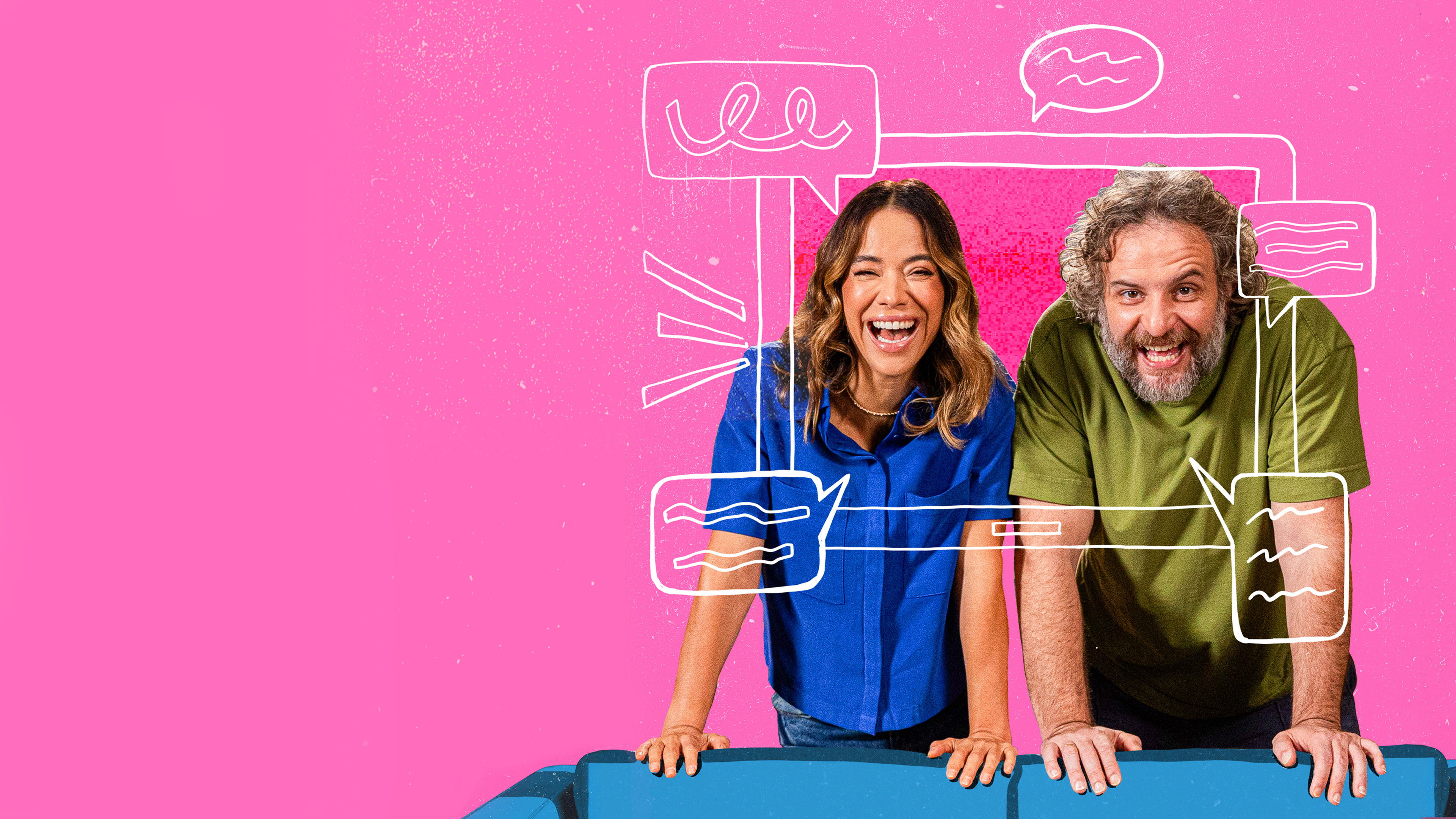 Backdrop for 90 Dias na Cama: Antes dos 90 Dias - com Miá Mello e Leandro Ramos