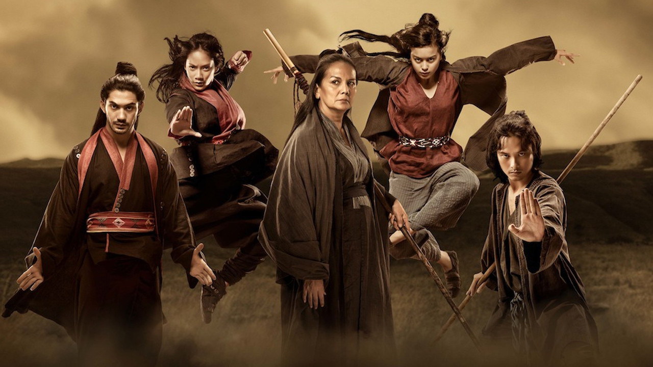 Backdrop for The Golden Cane Warrior