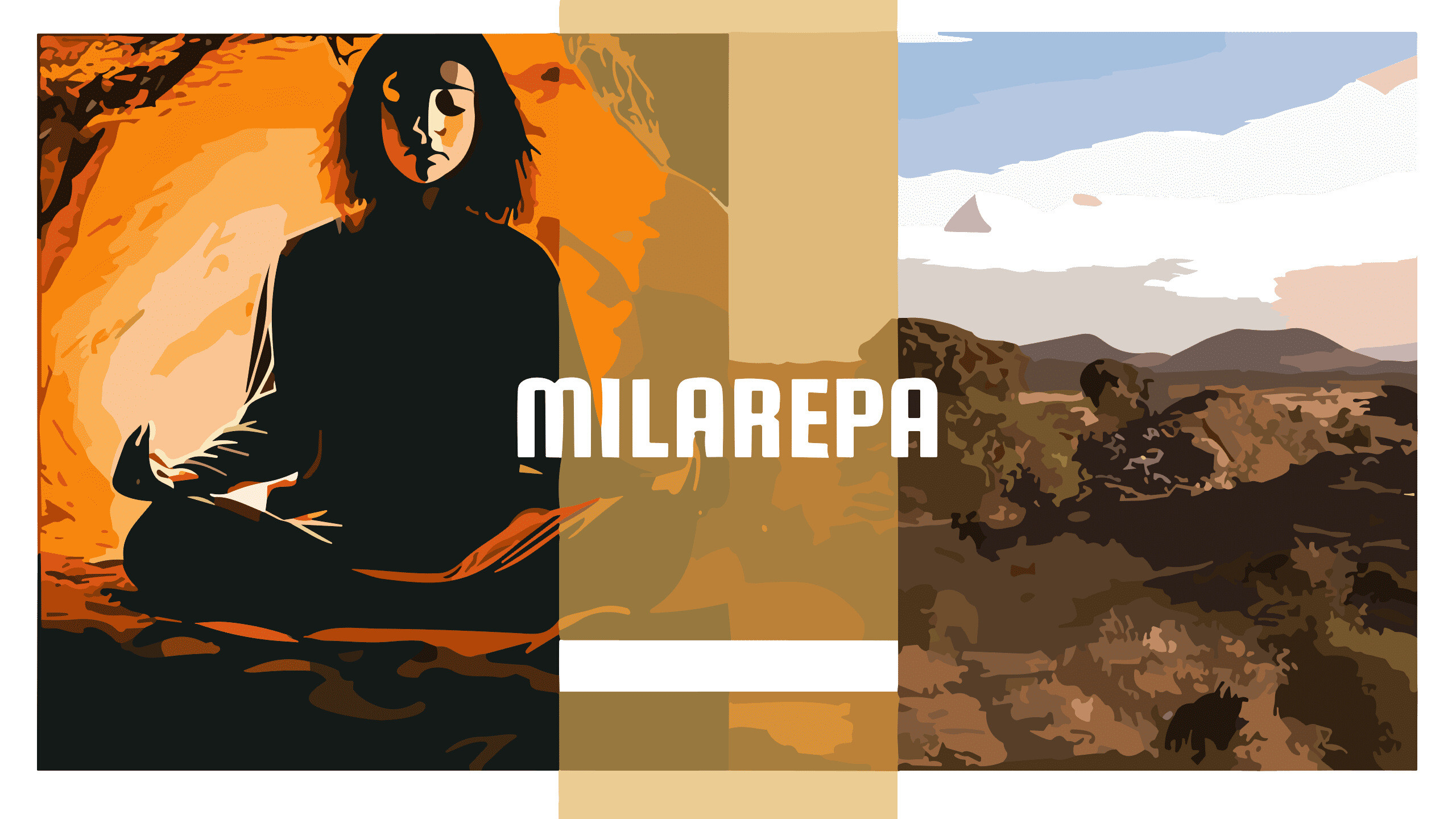 Backdrop for Milarepa