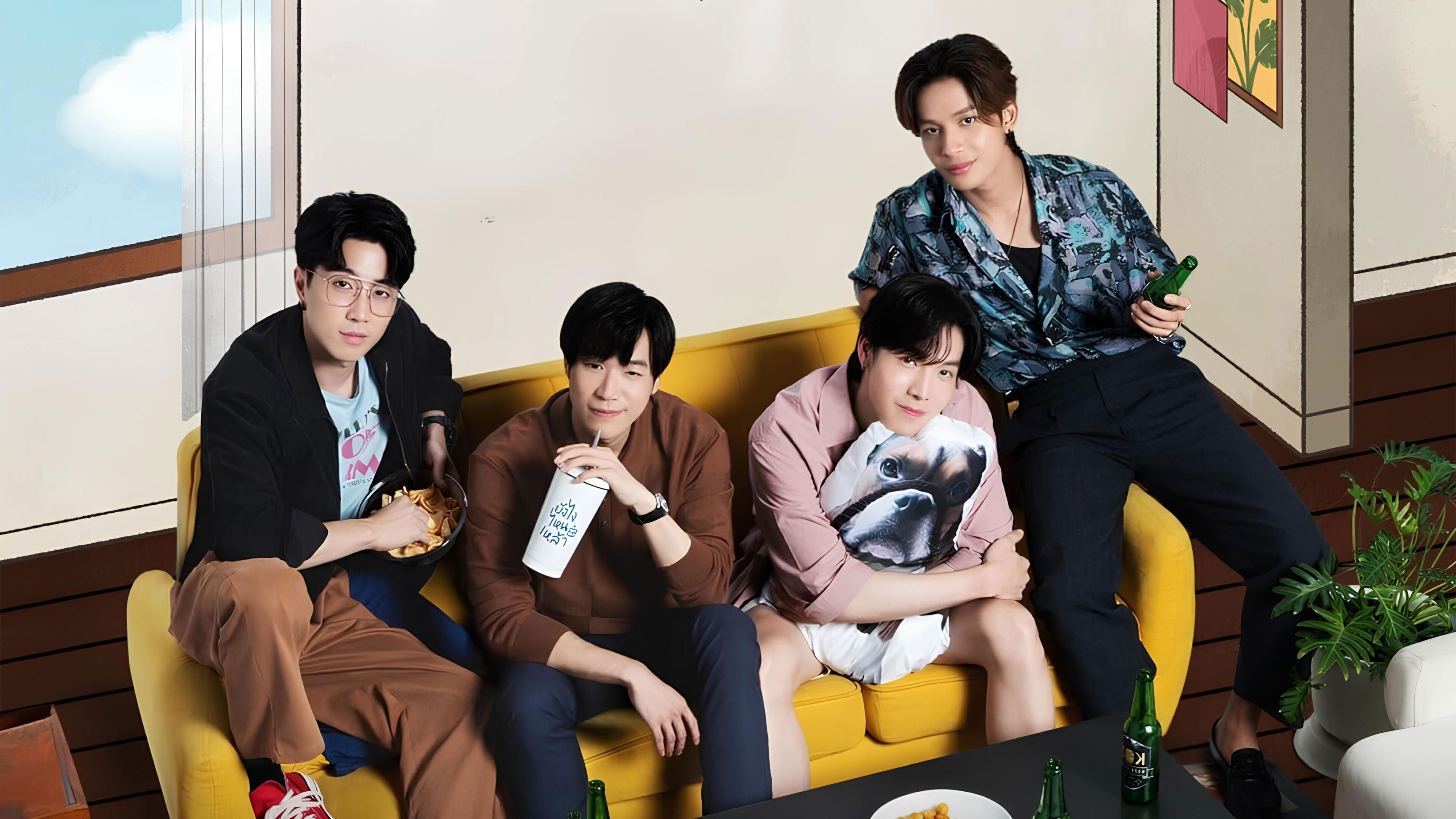 Backdrop for Knock Knock, Boys!