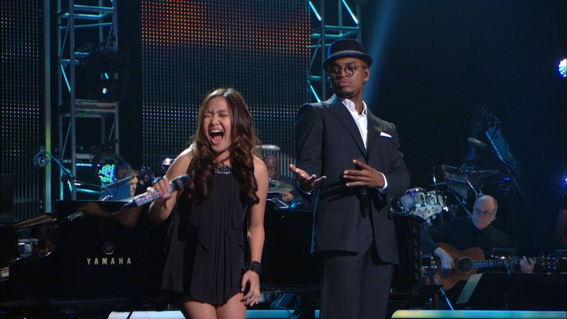 Backdrop for Hit Man Returns - David Foster & Friends