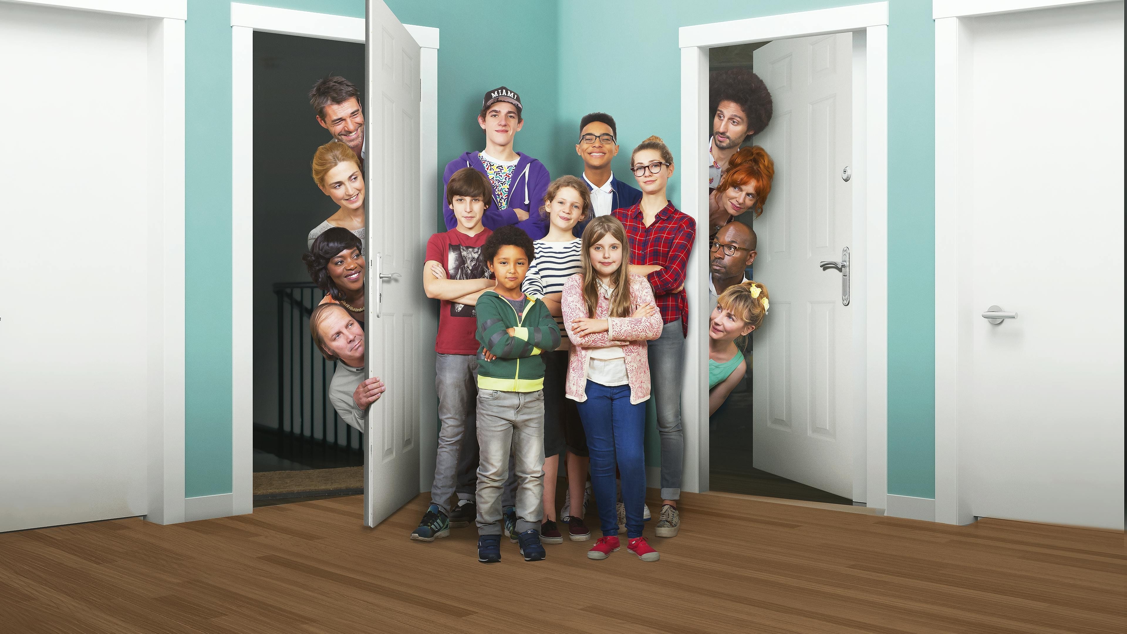 Backdrop for We Are Family