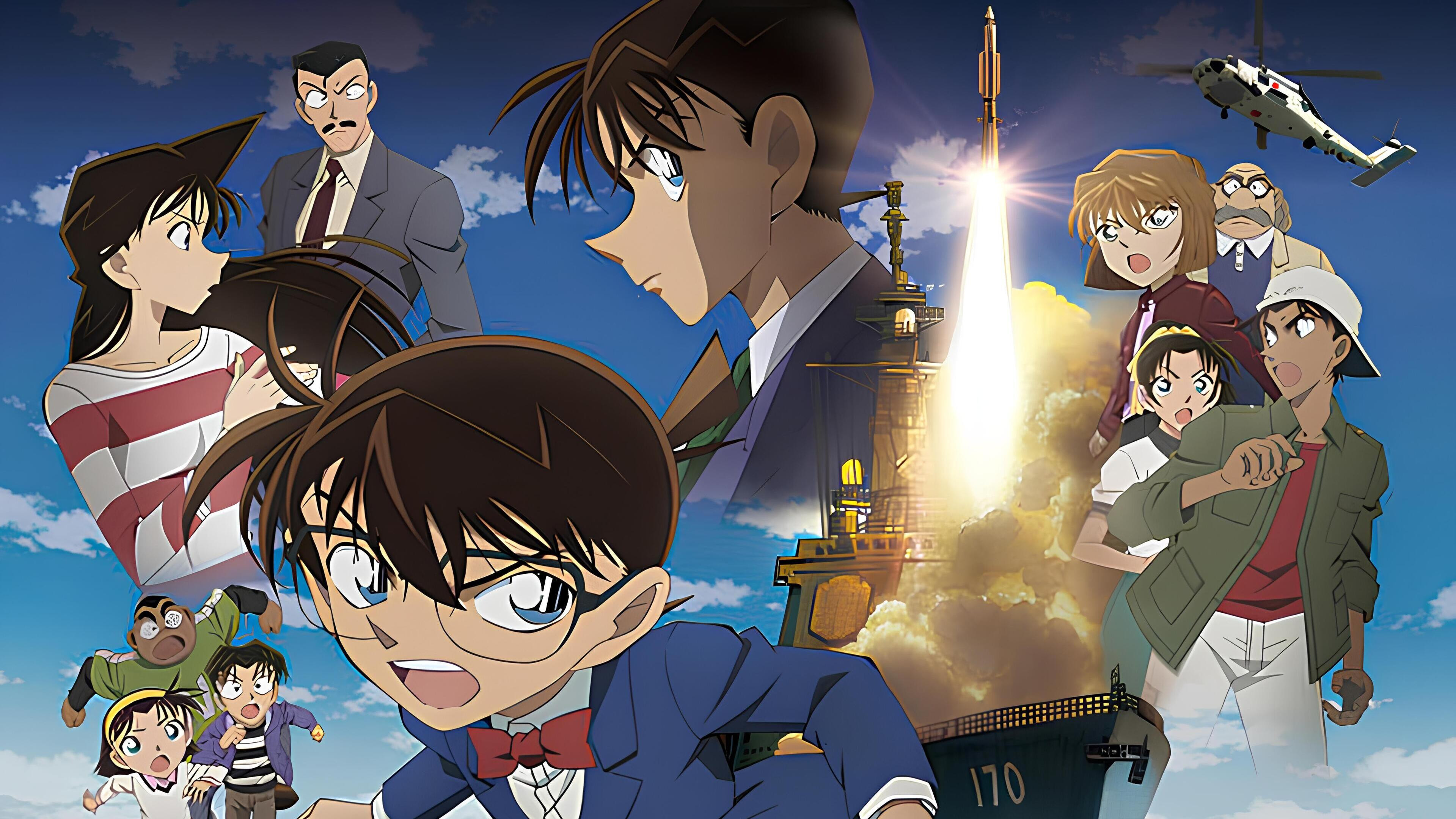 Backdrop for Detective Conan: Private Eye in the Distant Sea