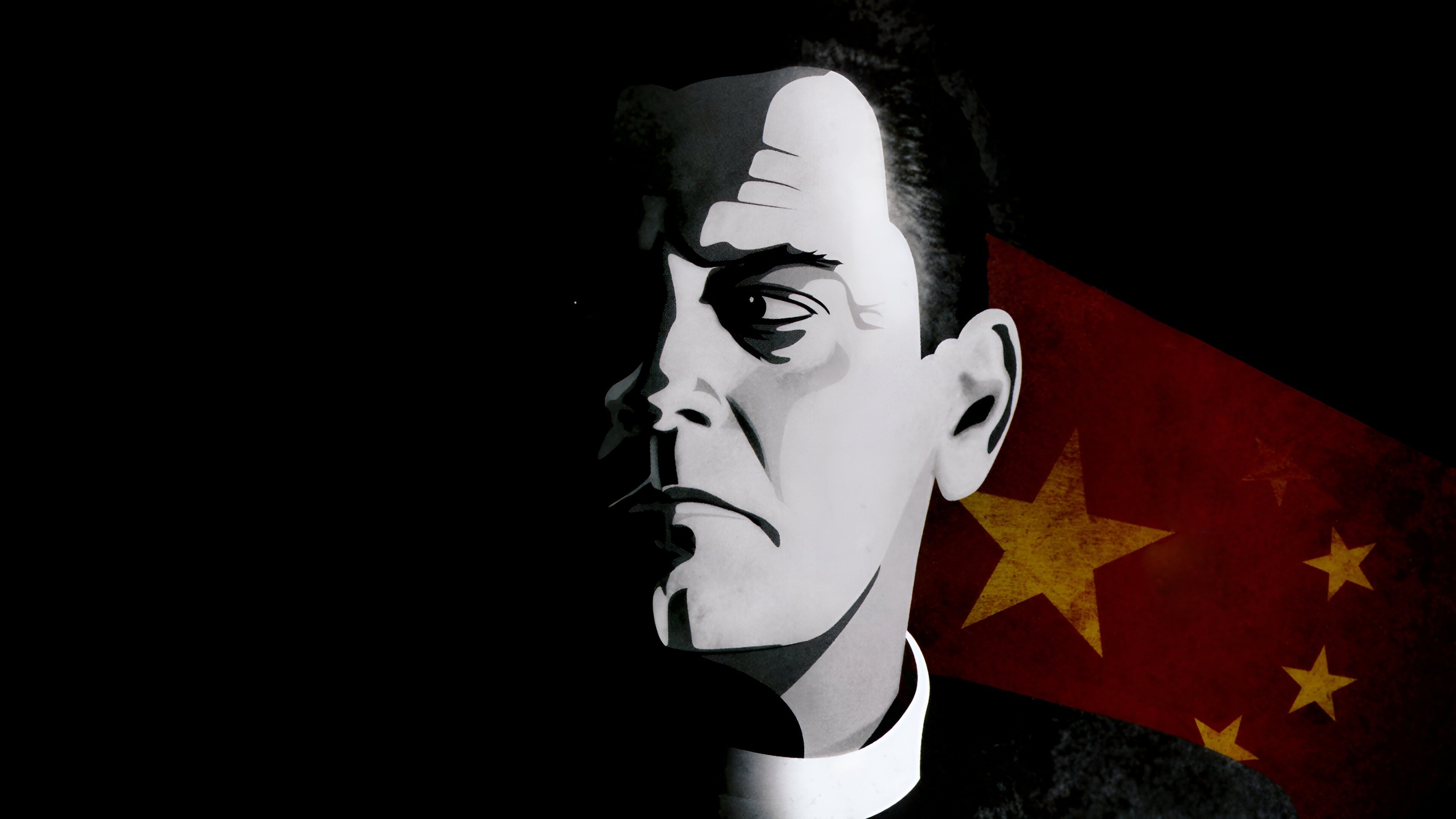 Backdrop for Satan Never Sleeps