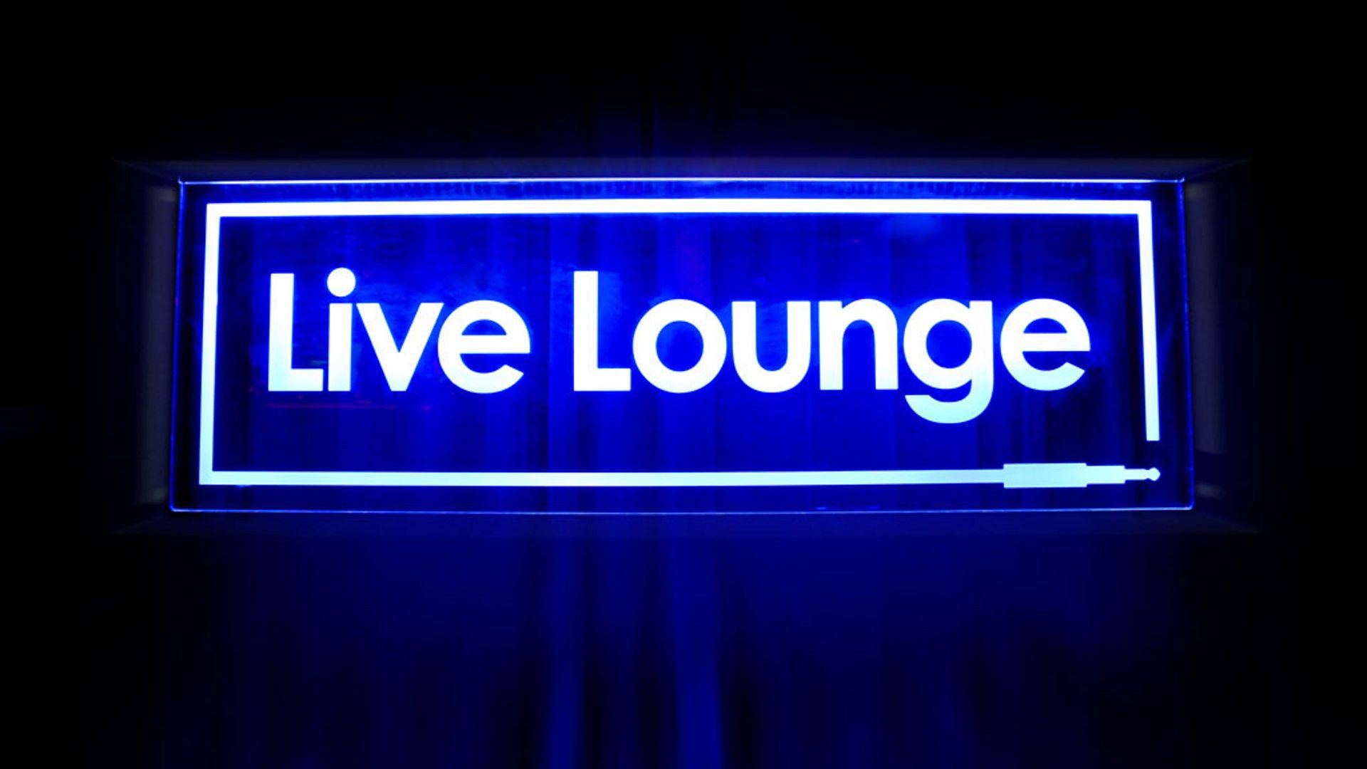 Backdrop for BBC Radio 1's Live Lounge