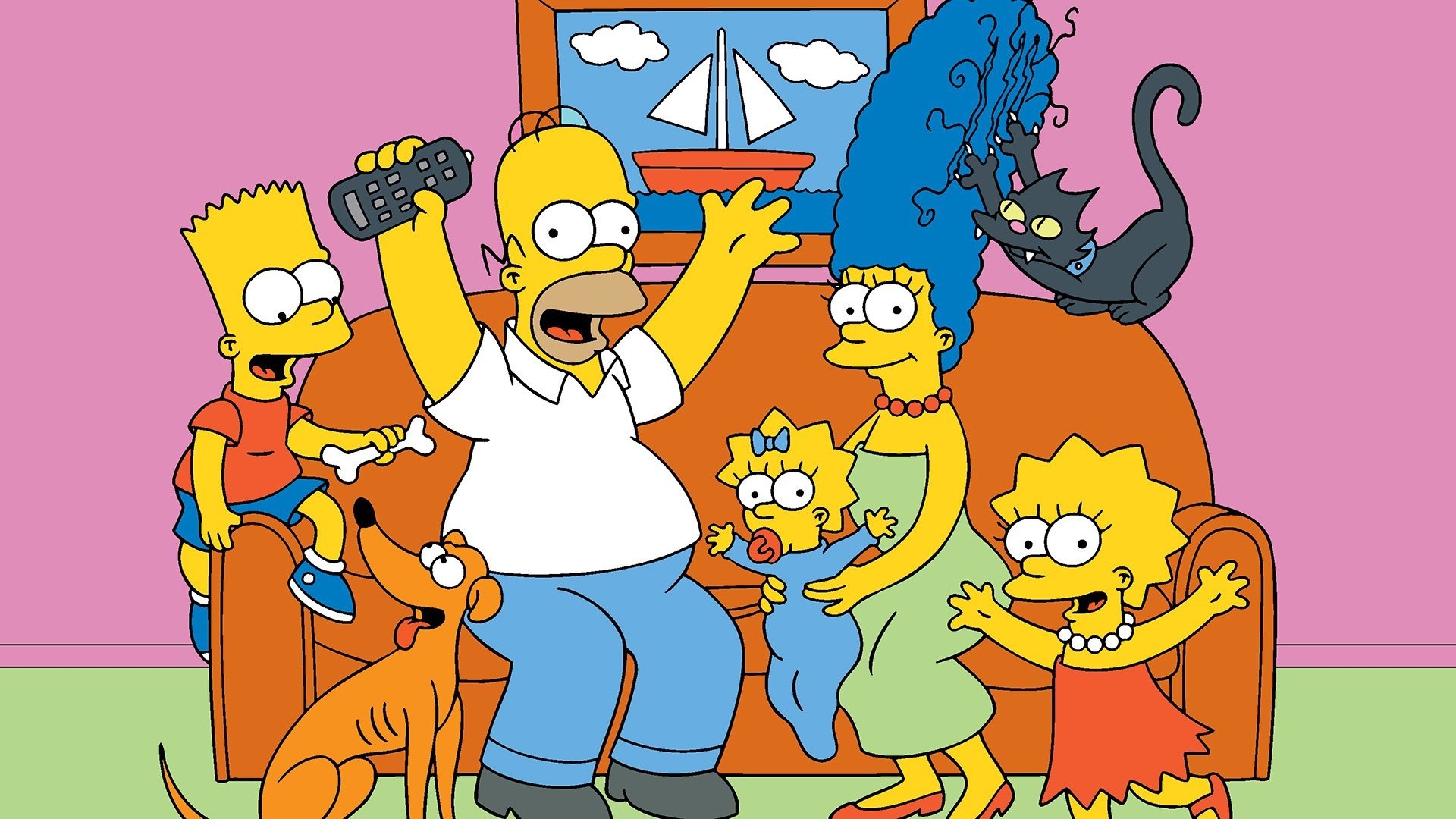 Backdrop for The Simpsons: America's First Family
