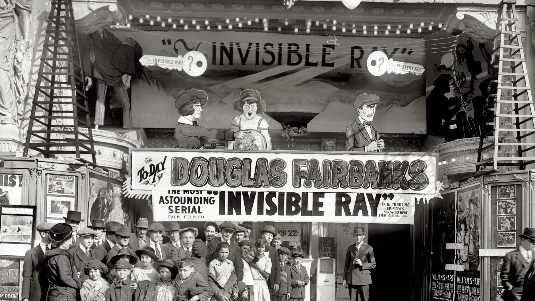 Backdrop for The Invisible Ray