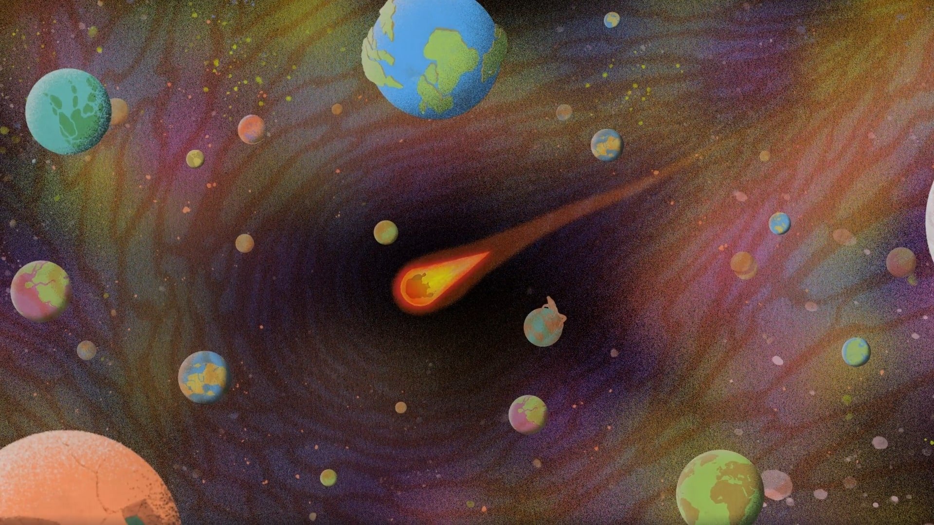 Backdrop for The Midnight Gospel