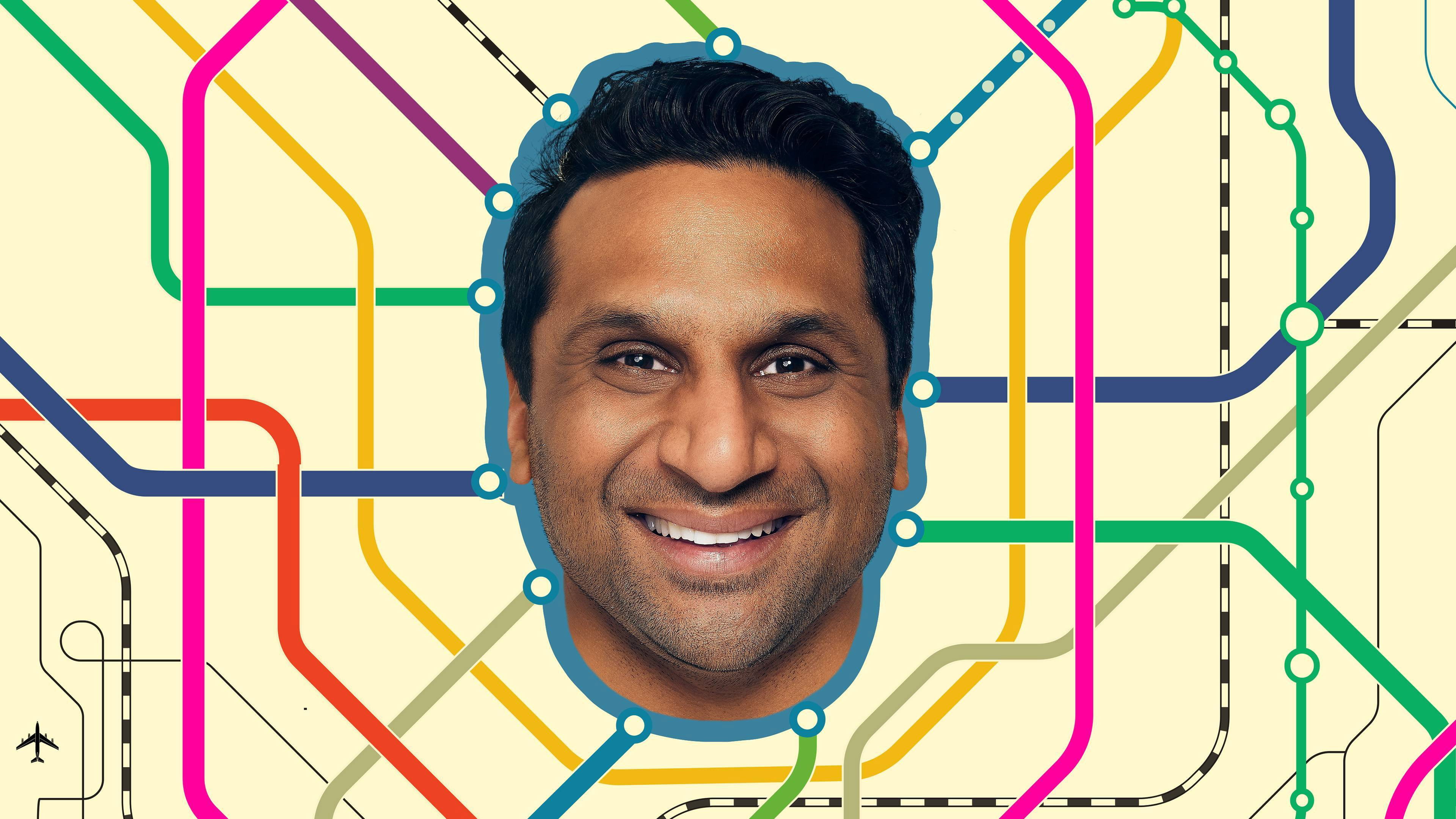 Backdrop for Ravi Patel's Pursuit of Happiness