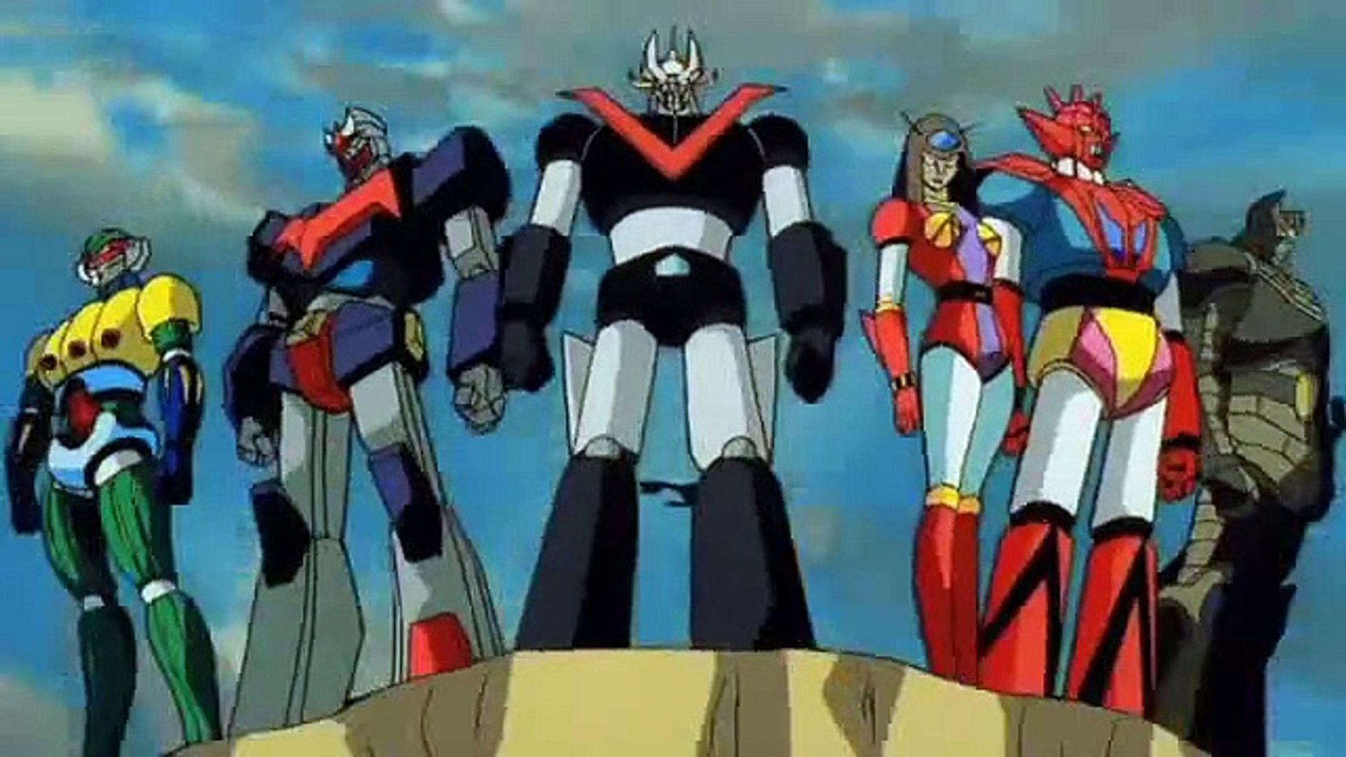 Backdrop for Go Nagai Super Robot Movie Collection Volume 1