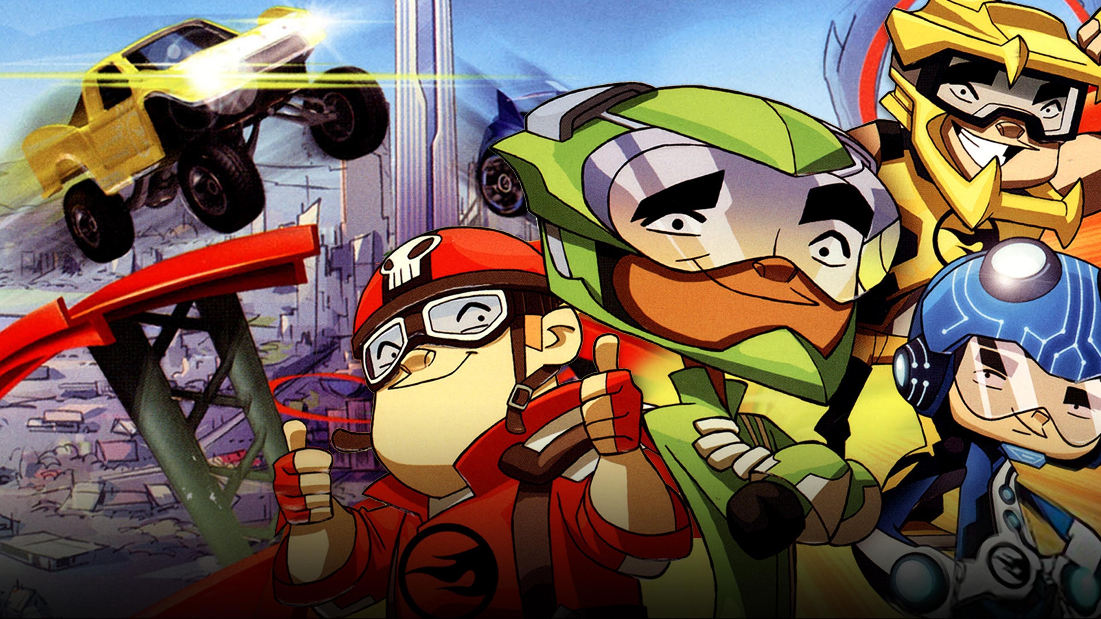 Backdrop for Team Hot Wheels: The Origin of Awesome!