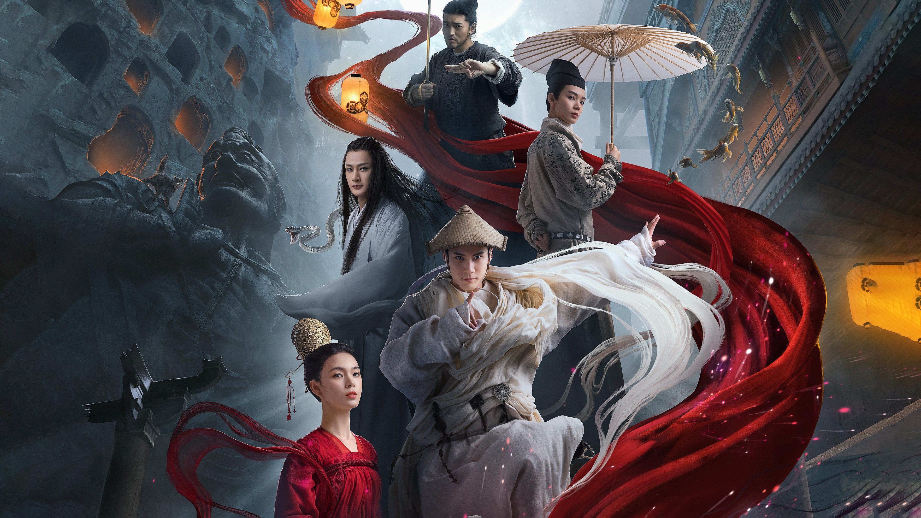 Backdrop for Wu Xin: The Monster Killer