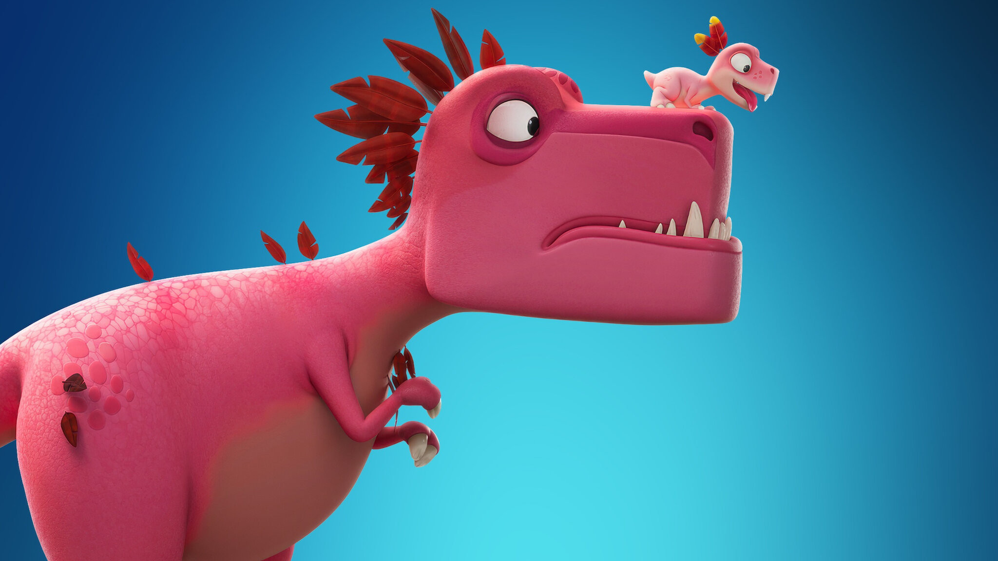 Backdrop for Bad Dinosaurs