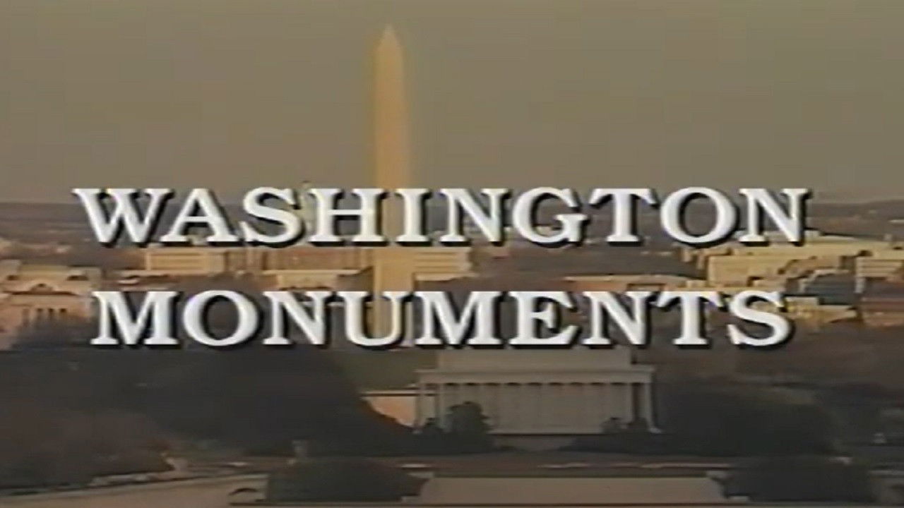 Backdrop for Washington Monuments