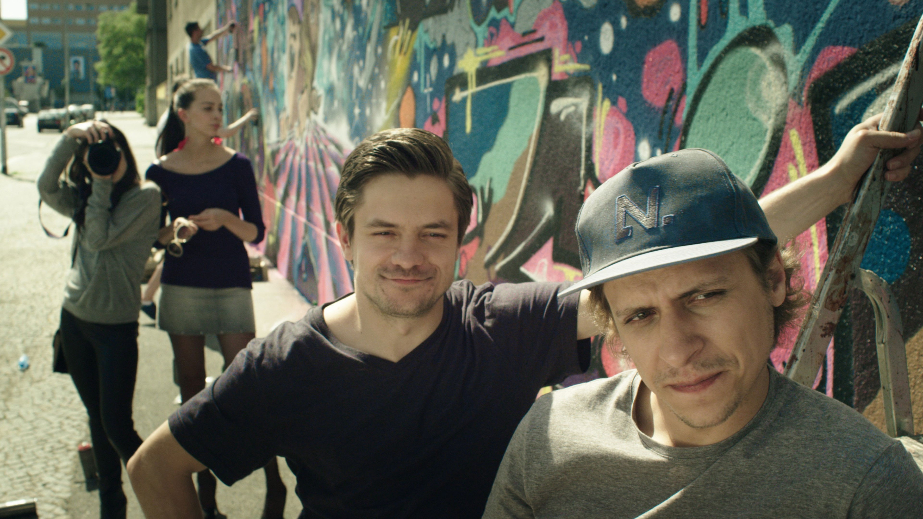 Backdrop for Prague Cans