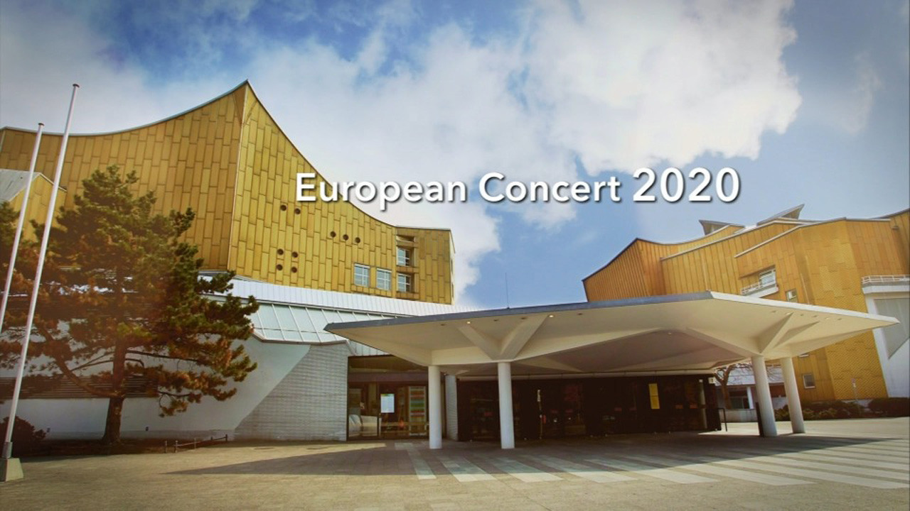 Backdrop for Europakonzert 2020