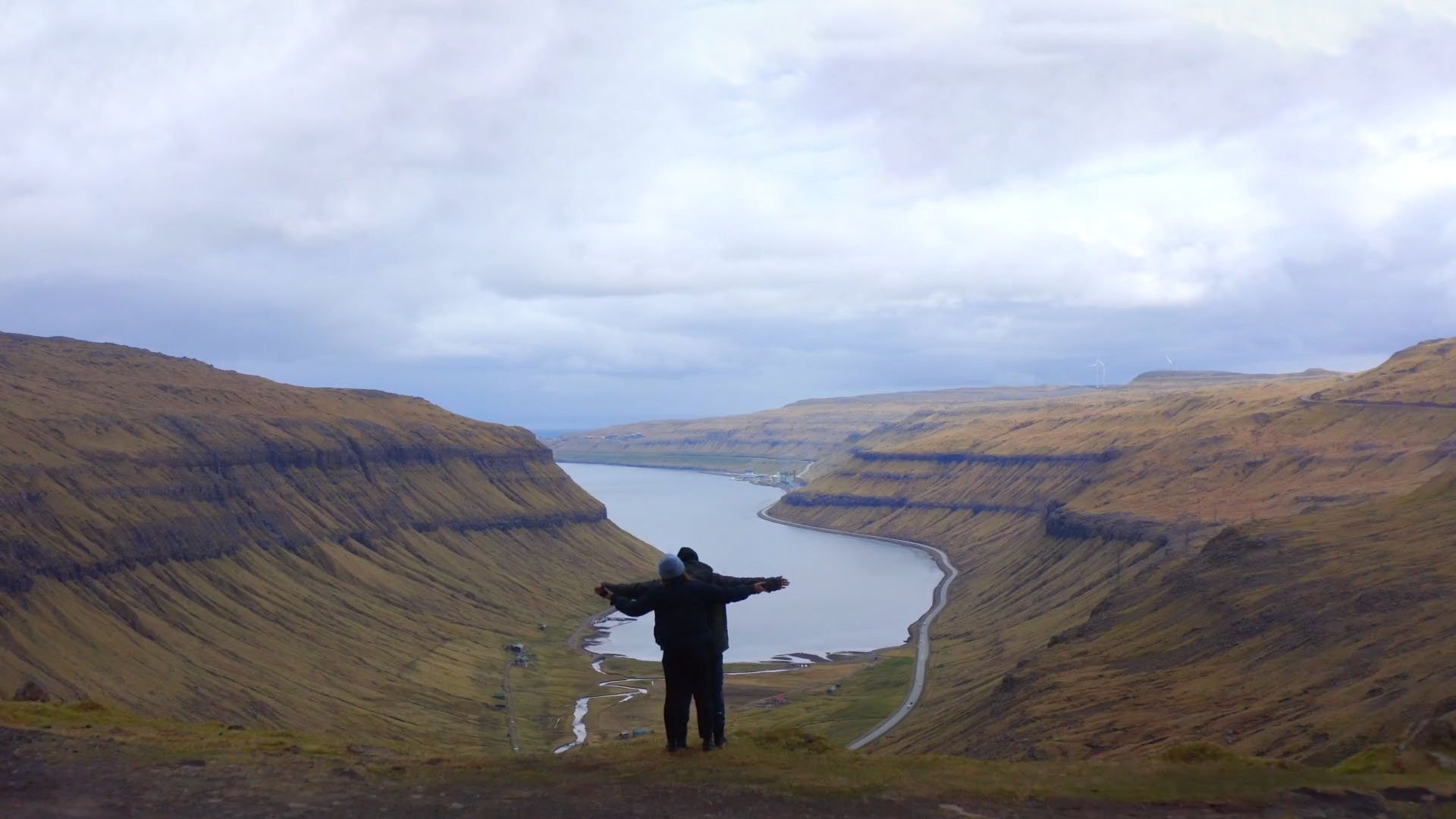 Backdrop for Curlingklubben på Færøerne