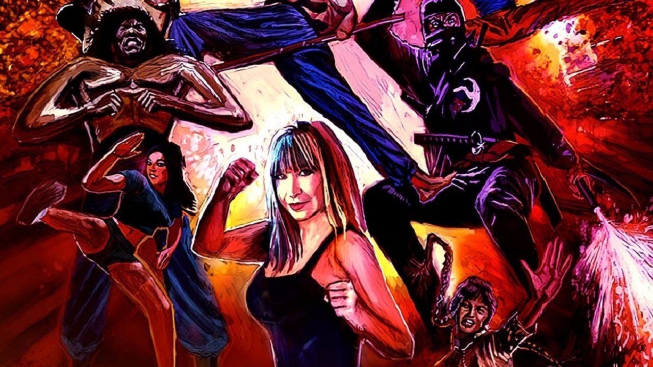 Backdrop for Fists of Fury