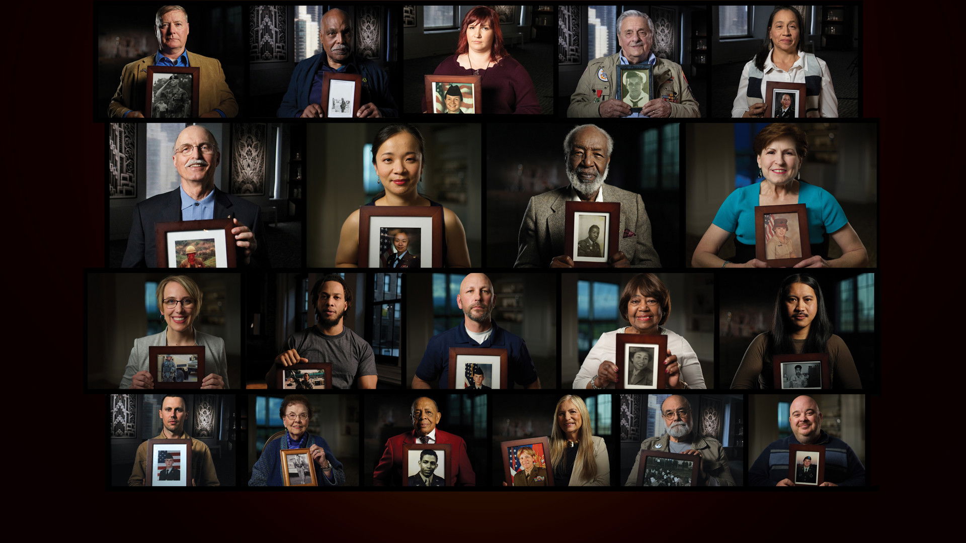 Backdrop for American Veteran