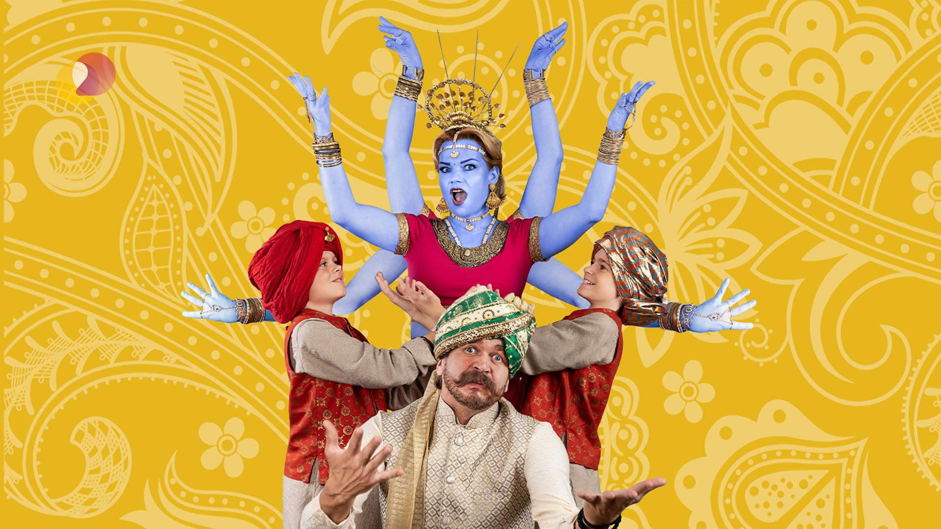 Backdrop for Meie aasta Indias. Valgustumine