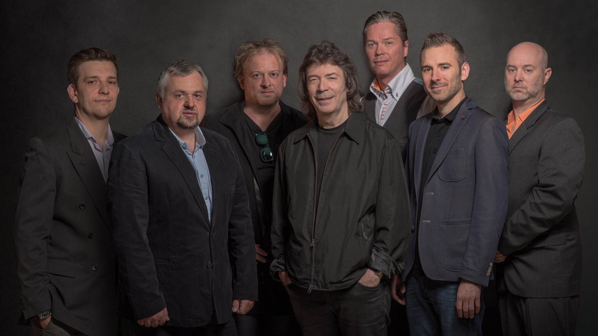 Backdrop for Djabe - Live in Blue with Steve Hackett, Gulli Briem and John Nugent