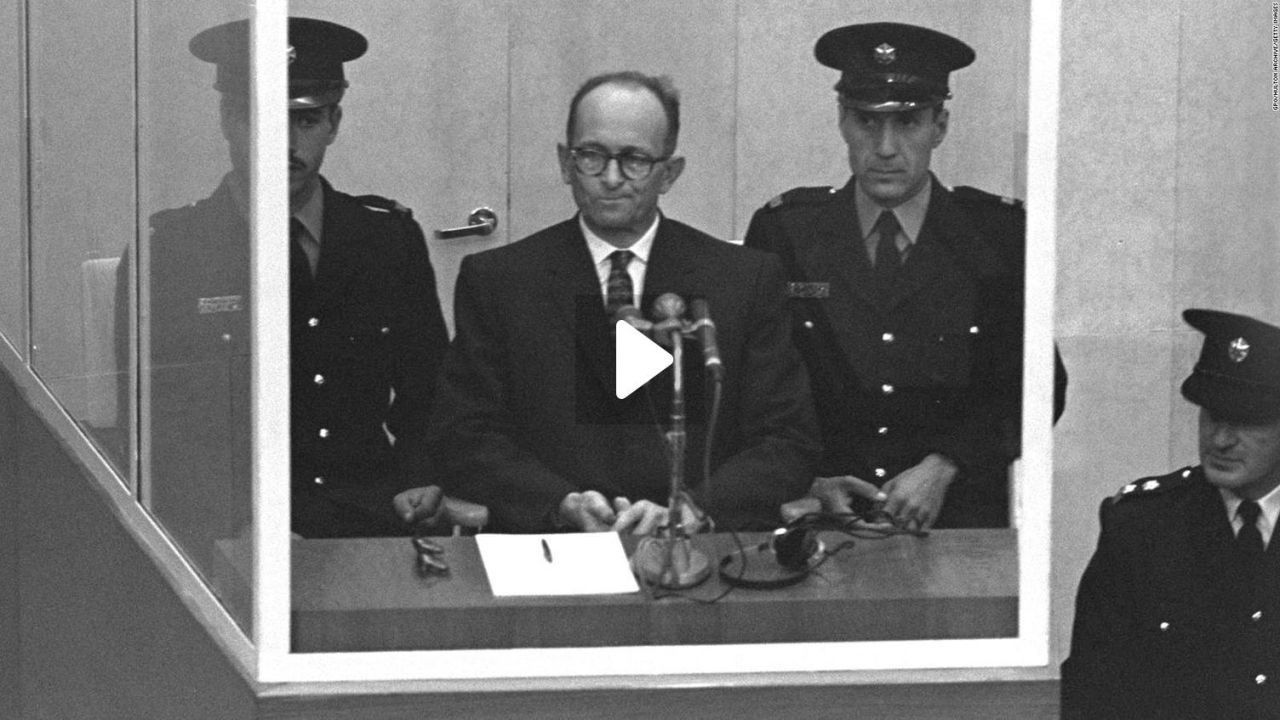Backdrop for The Trial of Adolf Eichmann