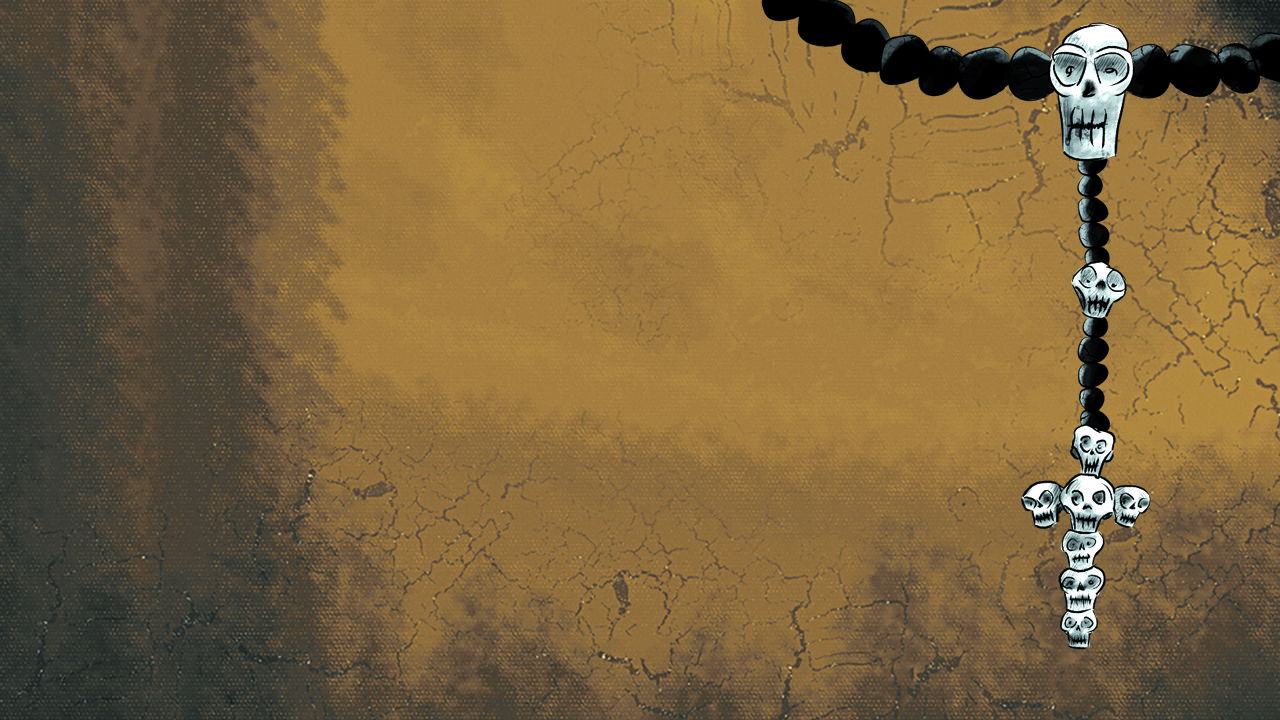Backdrop for The Skull Rosary of Frao' Ranggoh