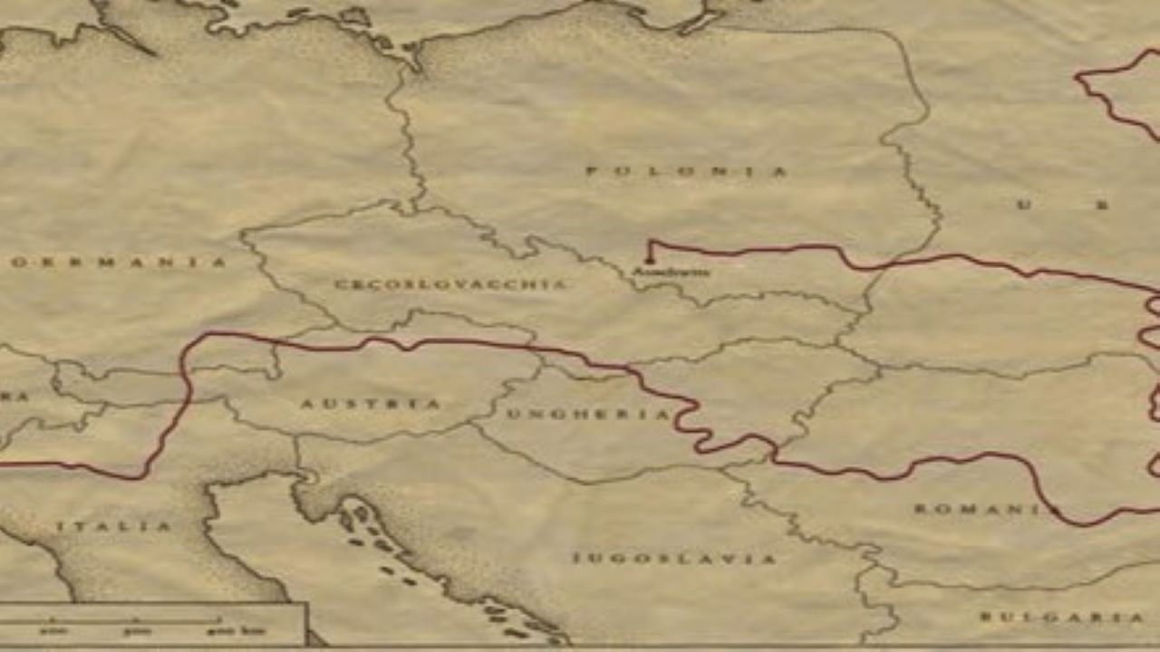 Backdrop for Primo Levi's Journey