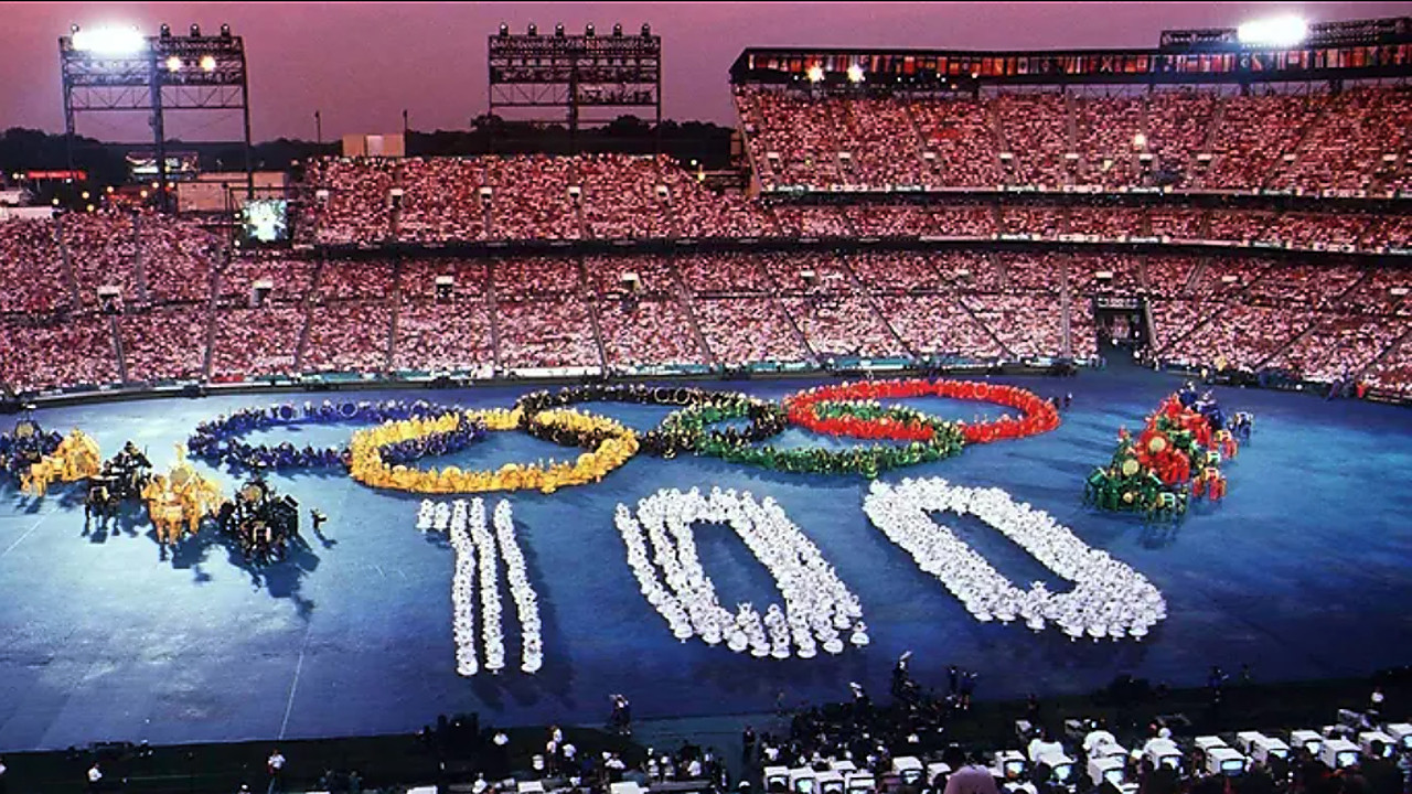 Backdrop for Atlanta 1996: Games of the XXVI Olympiad - Opening Ceremony