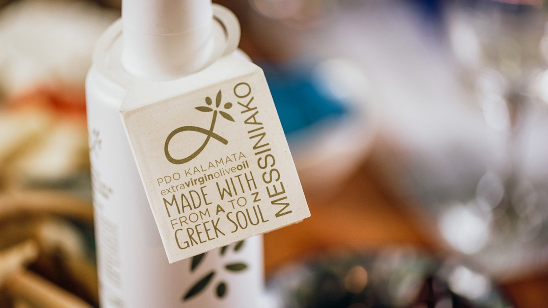 Backdrop for Messiniako Organic Extra-Virgin Olive Oil from Kalamata, Greece (Food Insider)
