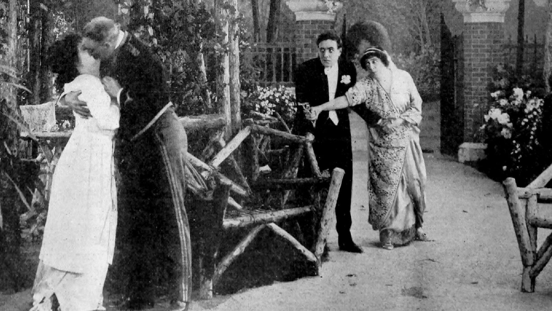 Backdrop for His Neighbor's Wife