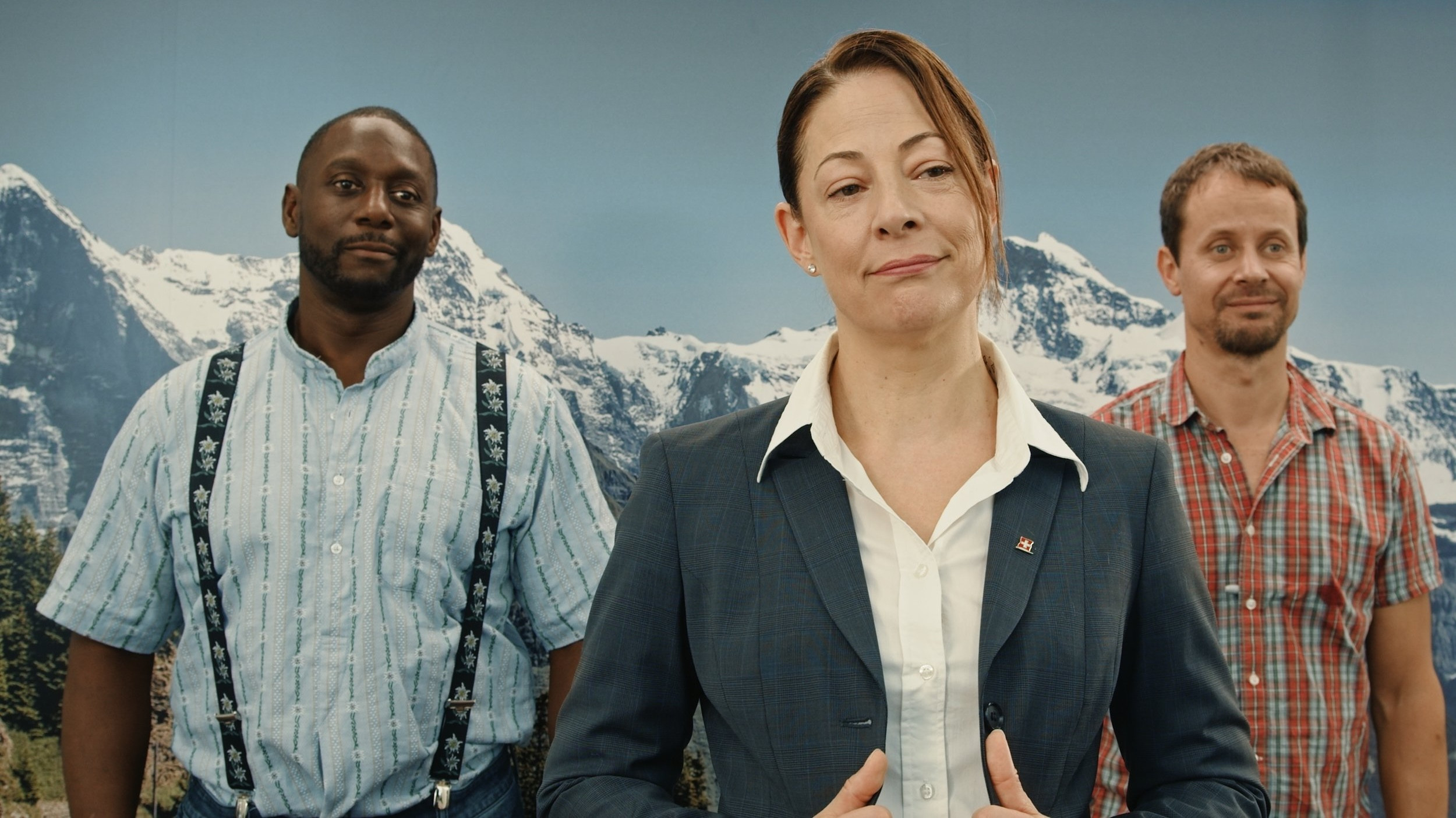 Backdrop for House of Switzerland