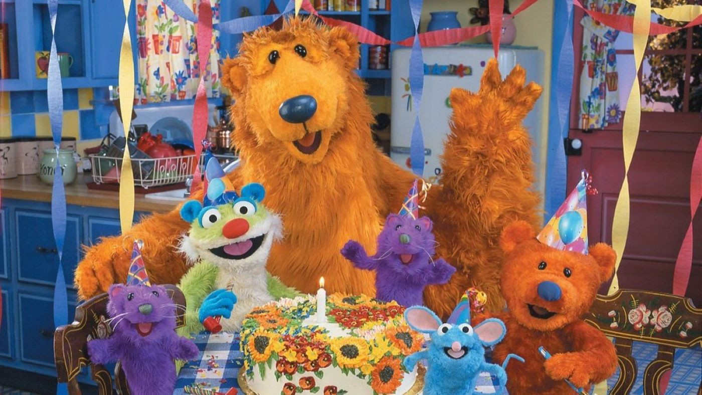 Backdrop for Bear in the Big Blue House - Party Time with Bear
