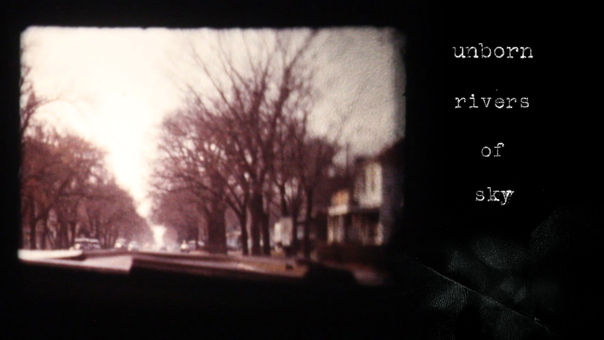 Backdrop for Unborn Rivers of Sky