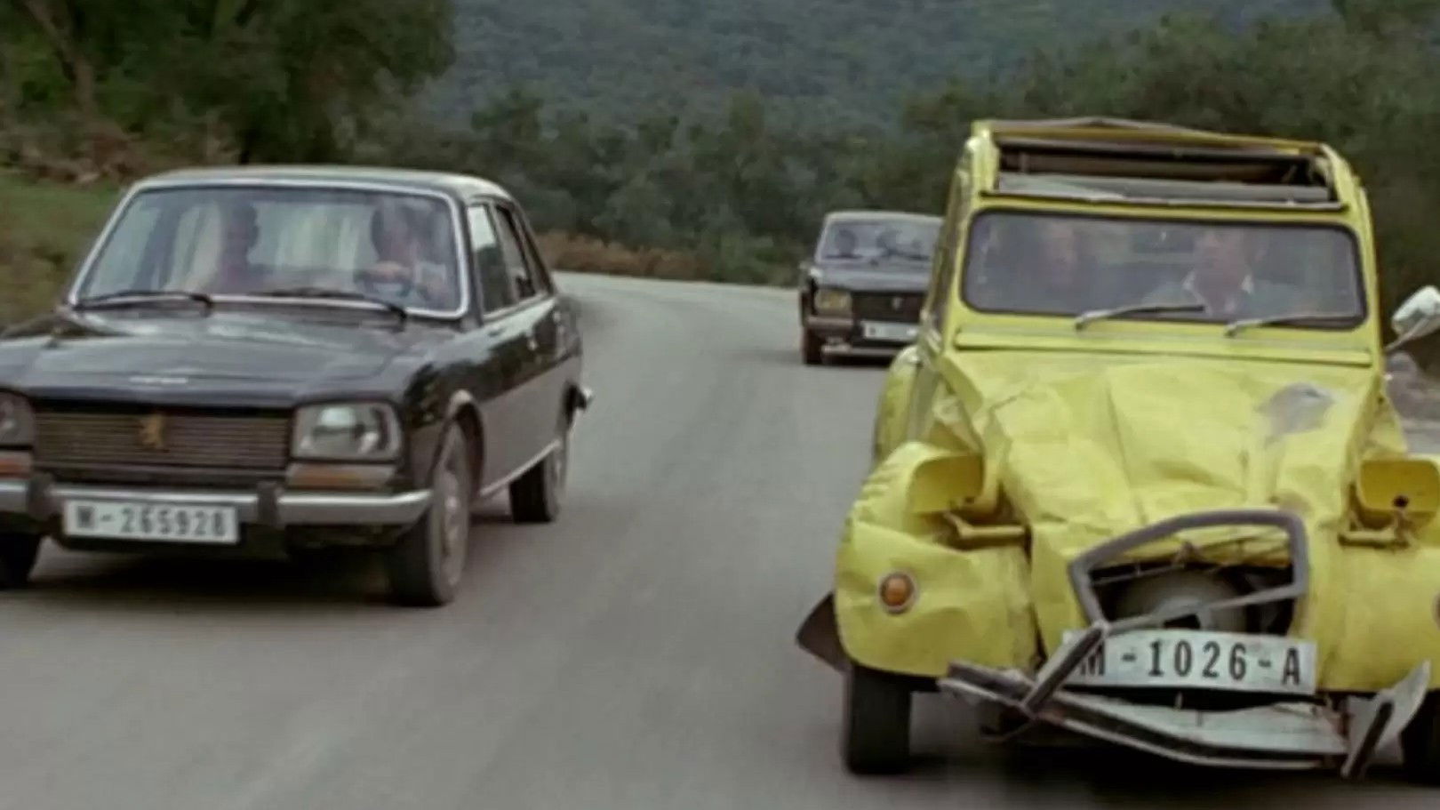 Backdrop for Bond in Greece