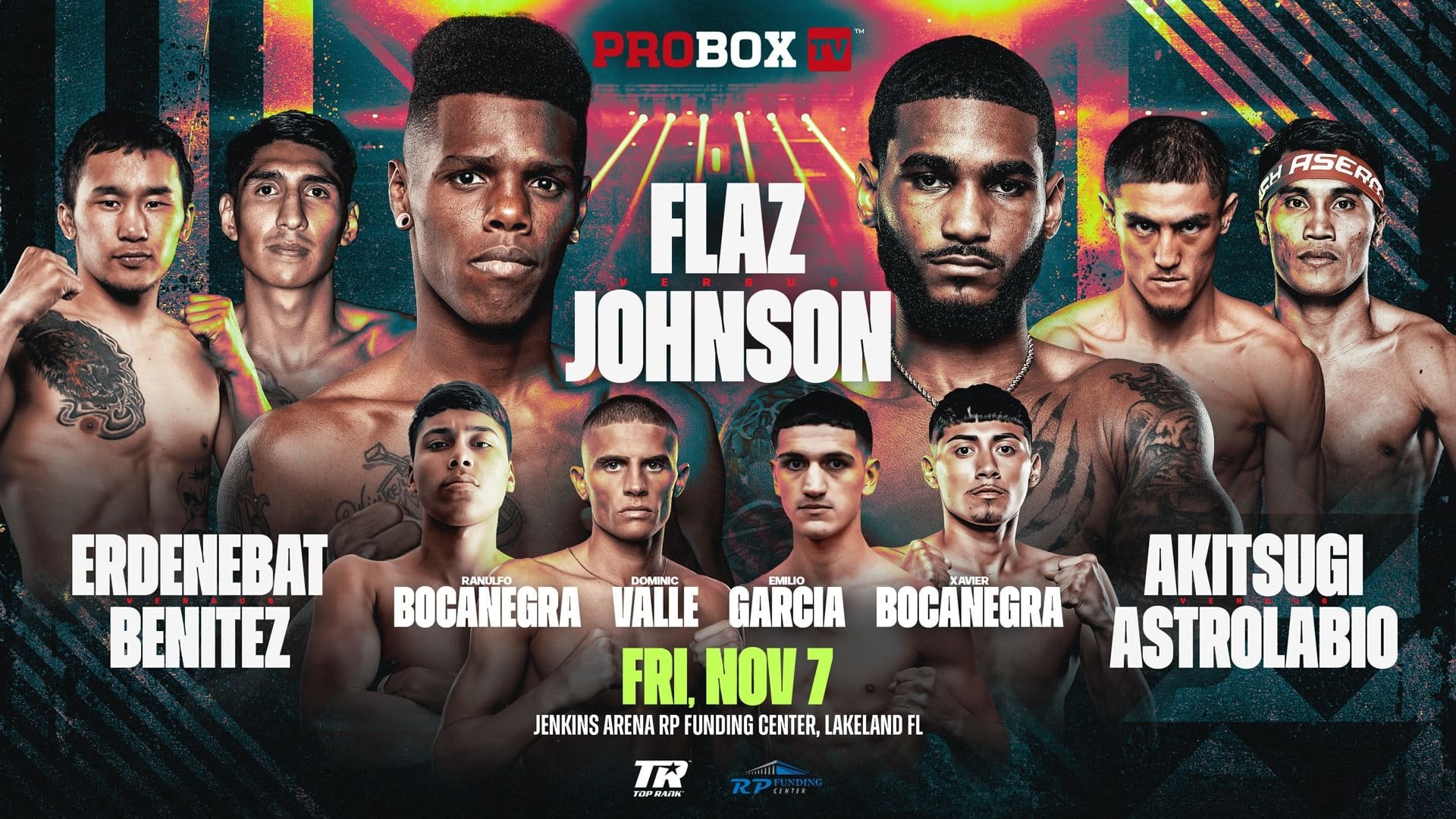 Backdrop for Nicklaus Flaz vs. Delante Johnson