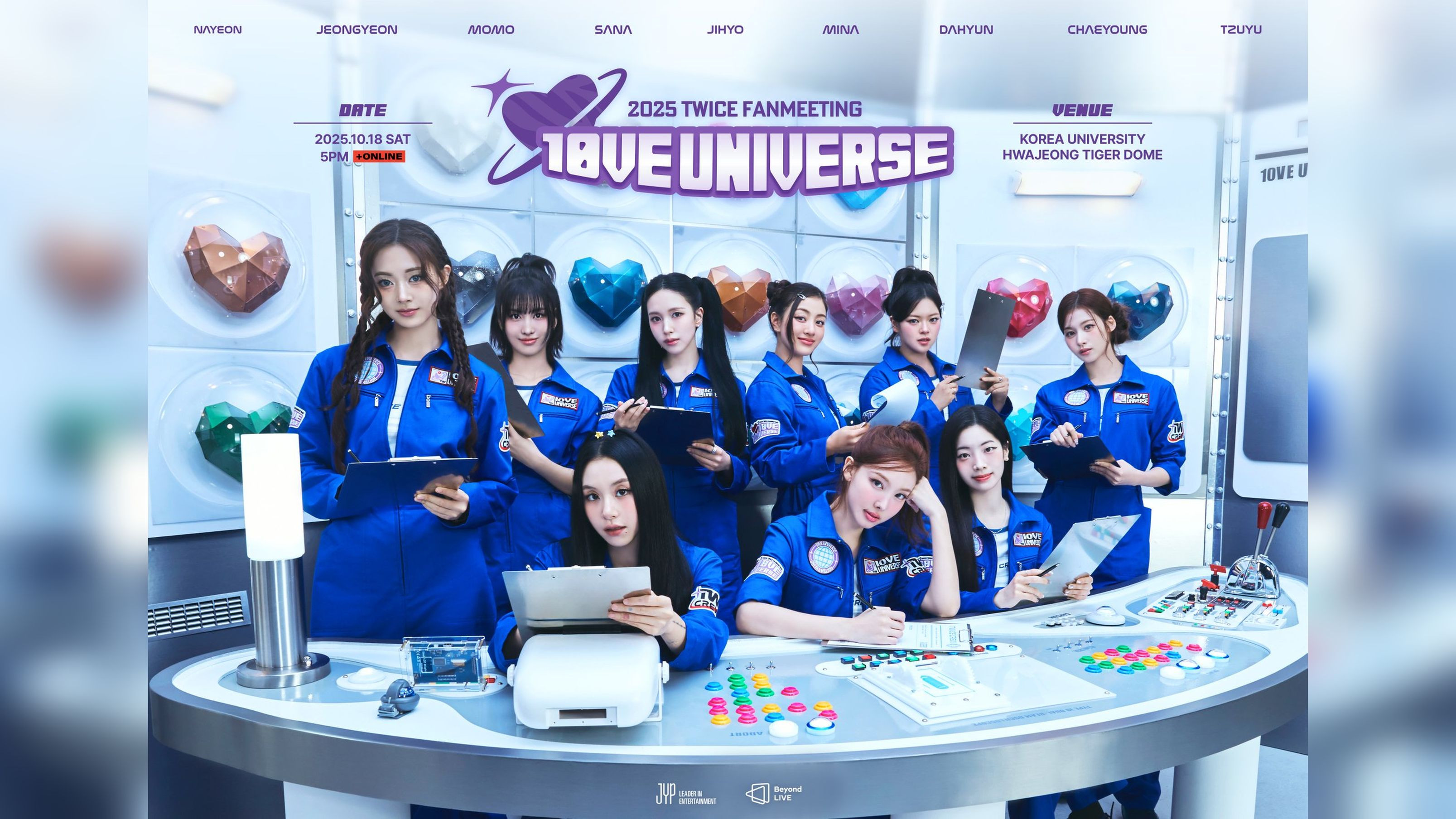 Backdrop for Beyond Live - 2025 TWICE FANMEETING [10VE UNIVERSE]