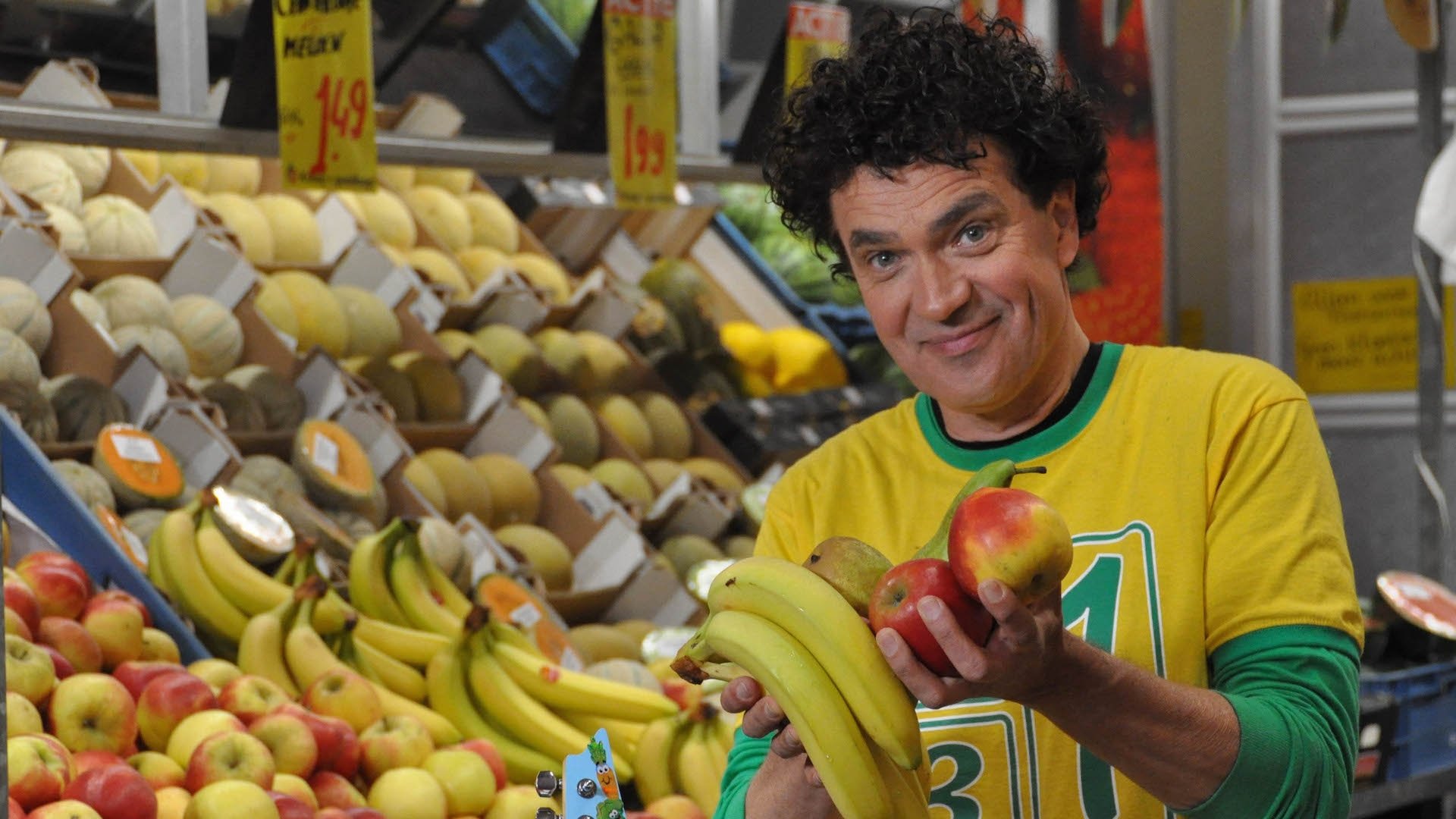 Backdrop for Op stap met Dirk Scheele de Film