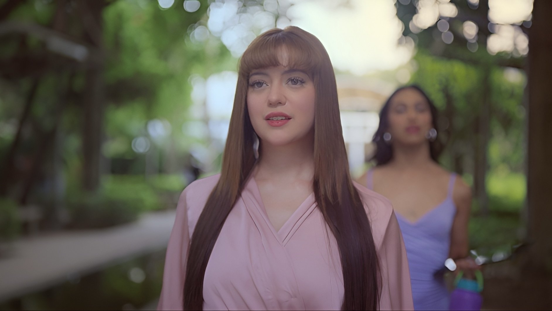 Backdrop for Flower Girl