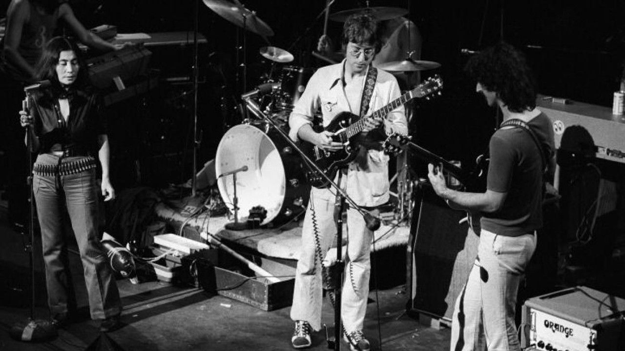 Backdrop for Frank Zappa, John Lennon & Yoko Ono: At Fillmore East