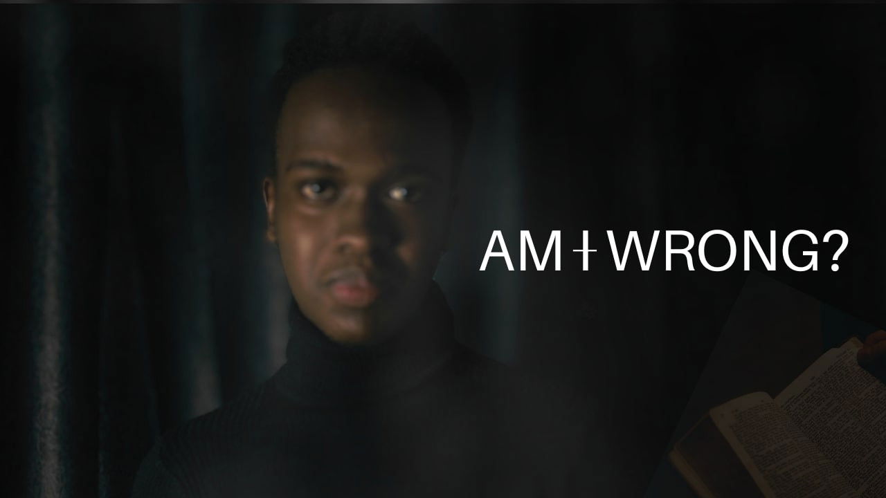 Backdrop for AM I WRONG?