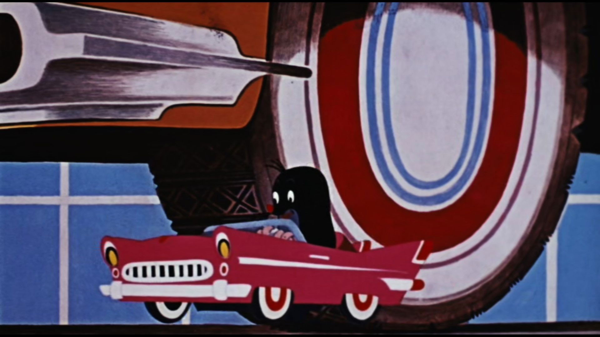 Backdrop for Here Comes the Mole