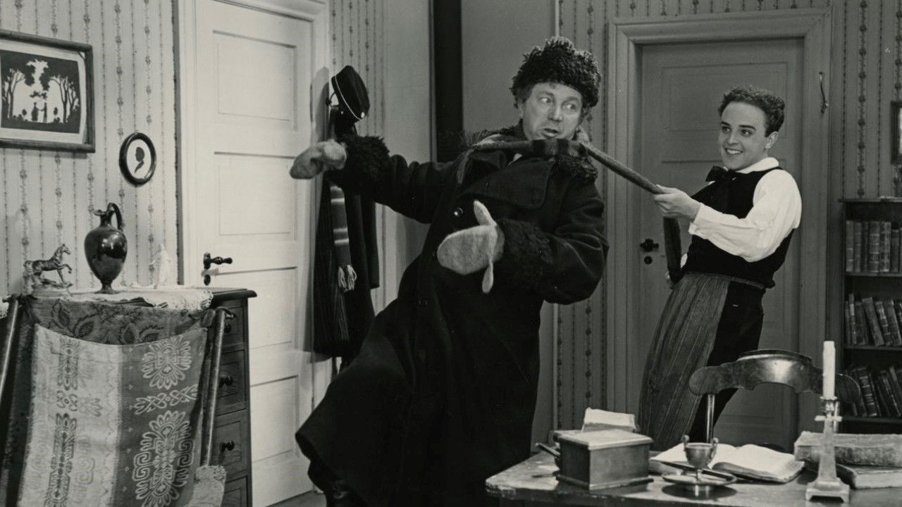 Backdrop for Nøddebo Præstegaard